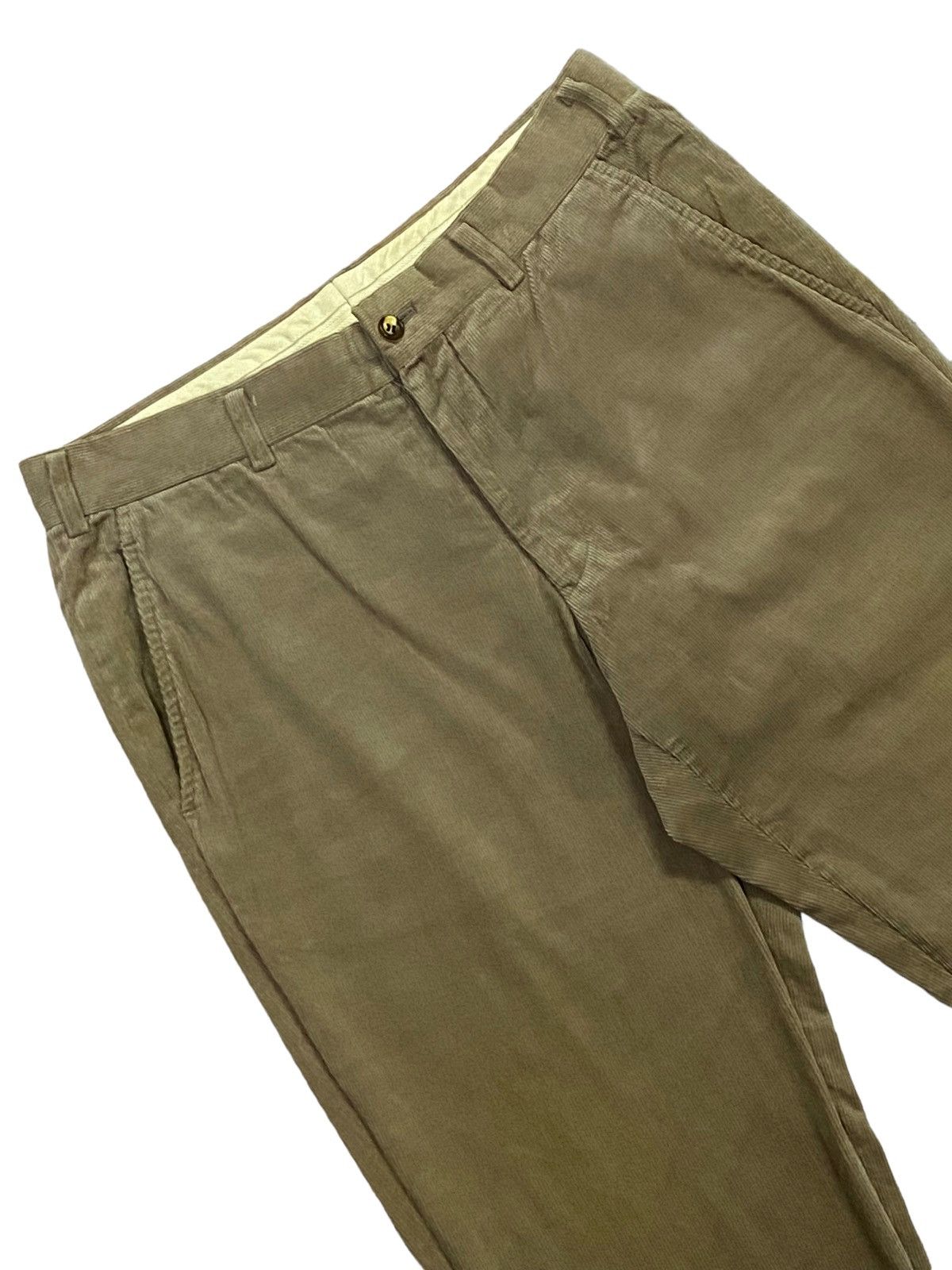 Comme des Garcons × Comme des Garcons Homme × Comme des Garcons Homme Deux Homme Deux Comme Des Garçons AD2015 Corduroy Cropped Pants Size US 31 - 13 Thumbnail