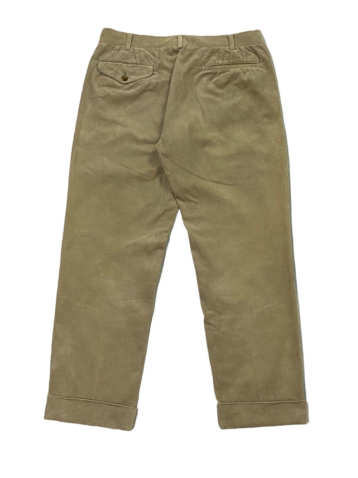 Comme des Garcons × Comme des Garcons Homme × Comme des Garcons Homme Deux Homme Deux Comme Des Garçons AD2015 Corduroy Cropped Pants Size US 31 - 3 Thumbnail