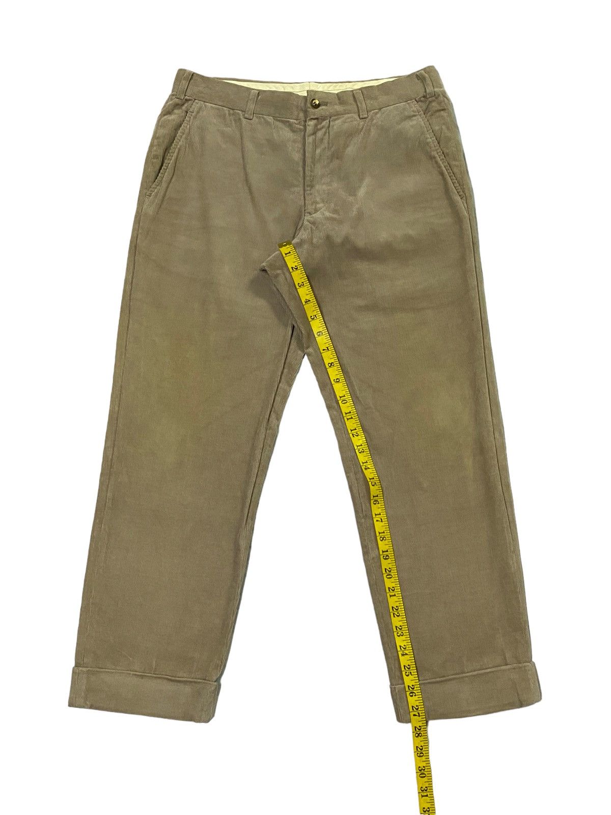 Comme des Garcons × Comme des Garcons Homme × Comme des Garcons Homme Deux Homme Deux Comme Des Garçons AD2015 Corduroy Cropped Pants Size US 31 - 7 Thumbnail