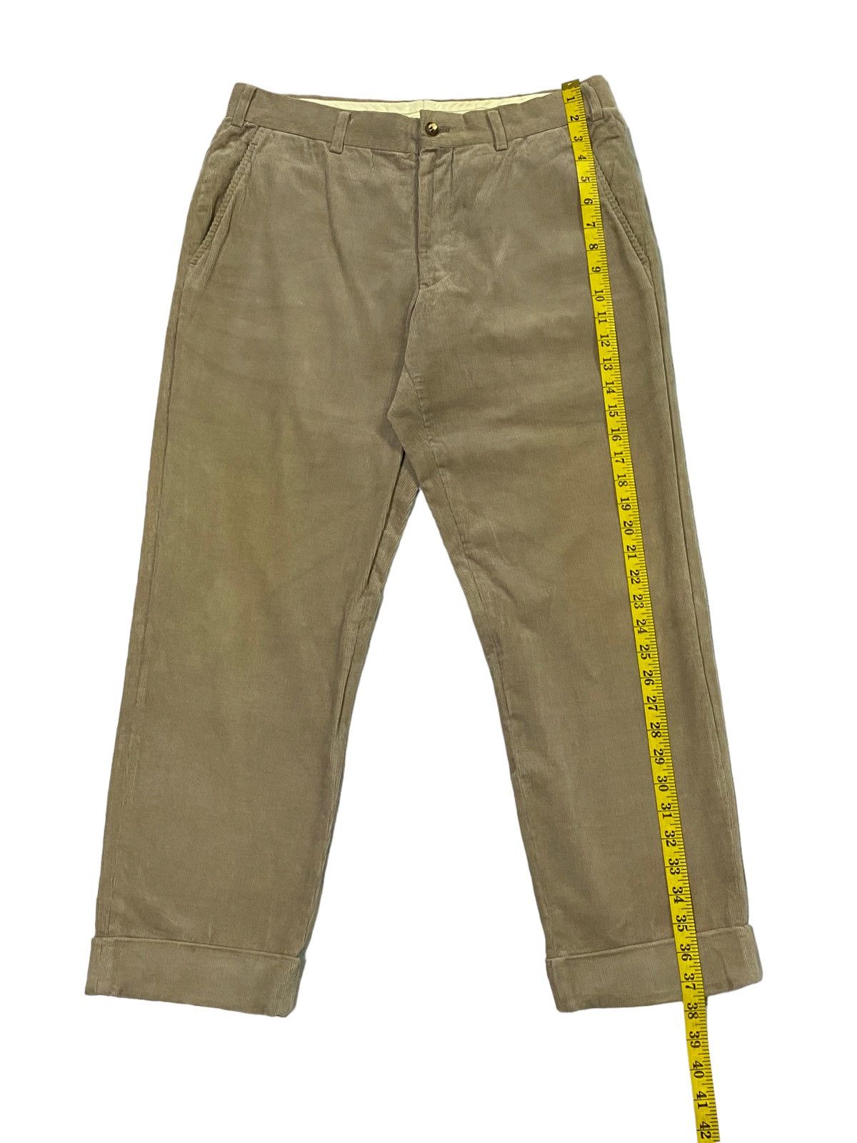 Comme des Garcons × Comme des Garcons Homme × Comme des Garcons Homme Deux Homme Deux Comme Des Garçons AD2015 Corduroy Cropped Pants Size US 31 - 6 Thumbnail
