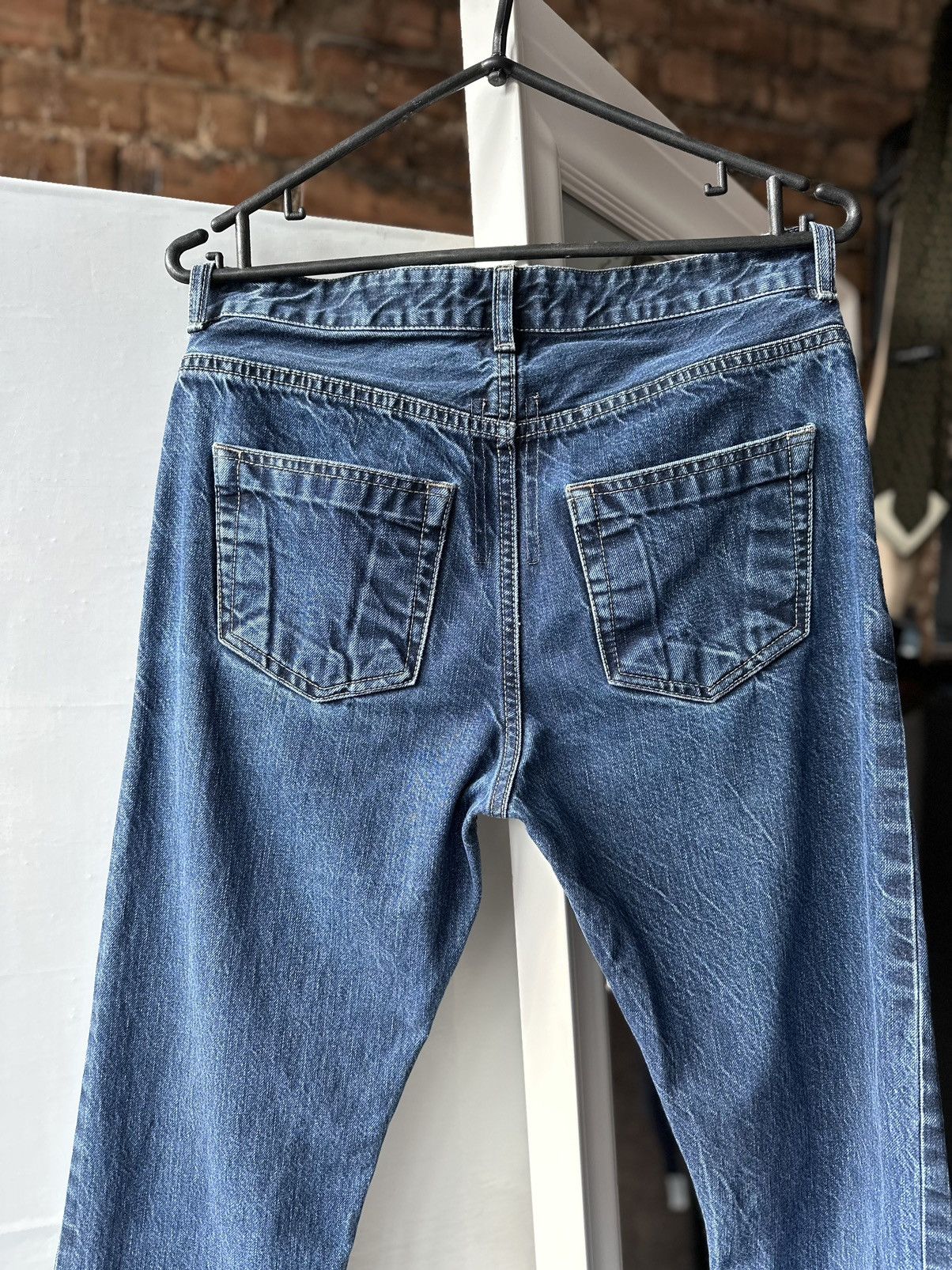 Rick Owens 🔥 Rick Owens Drkshdw Berlin Cut Jeans Size: 31 Size US 31 - 5 Thumbnail