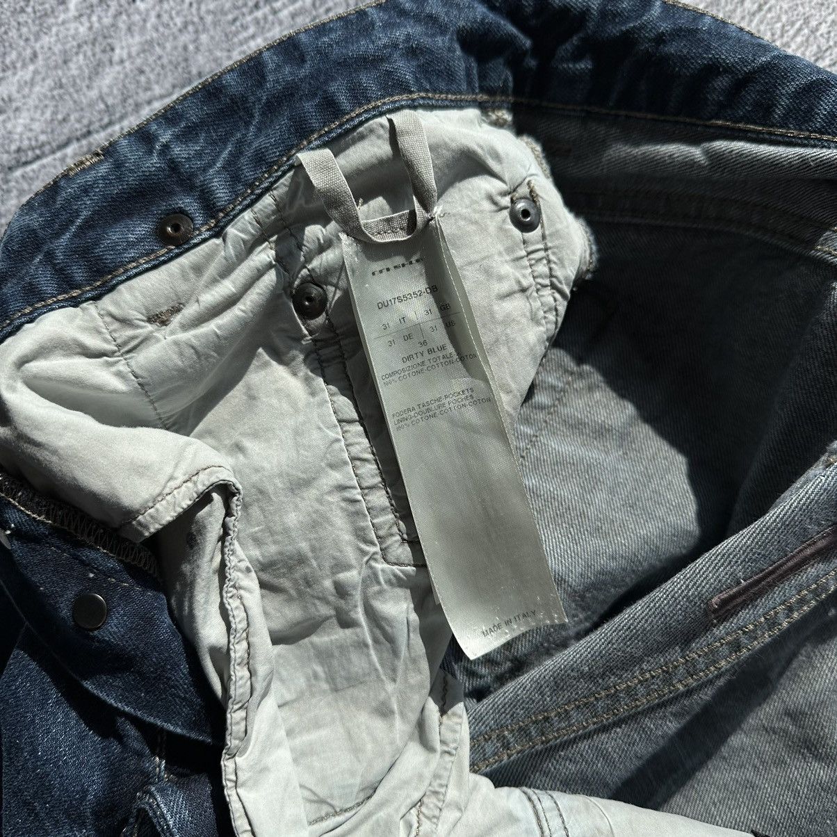 Rick Owens 🔥 Rick Owens Drkshdw Berlin Cut Jeans Size: 31 Size US 31 - 18 Thumbnail
