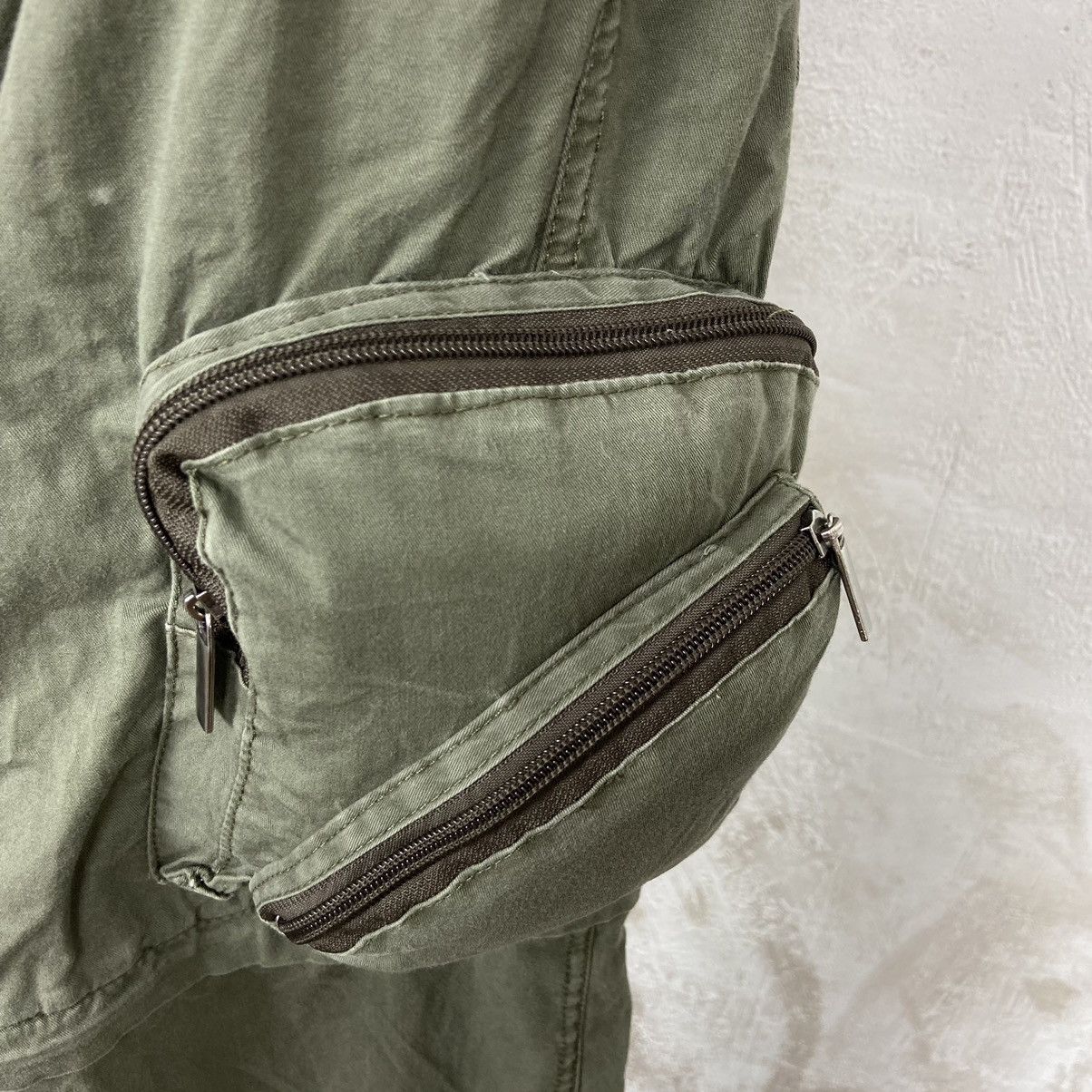 Columbia COLUMBIA MULTIPOCKET BONDAGE CARGO PANTS 1990s - № 3029 Size US 30 / EU 46 - 4 Thumbnail