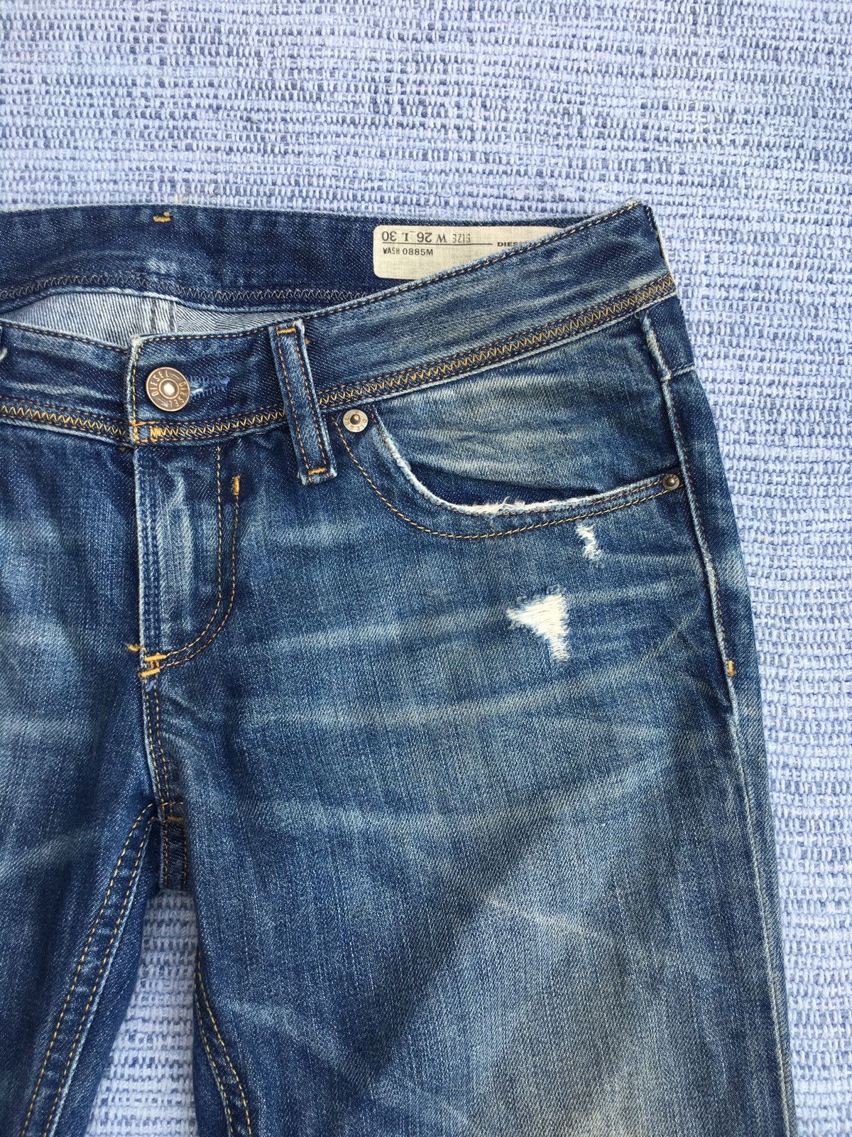 Diesel lowky jeans w26 Size US 26 / EU 42 - 2 Thumbnail