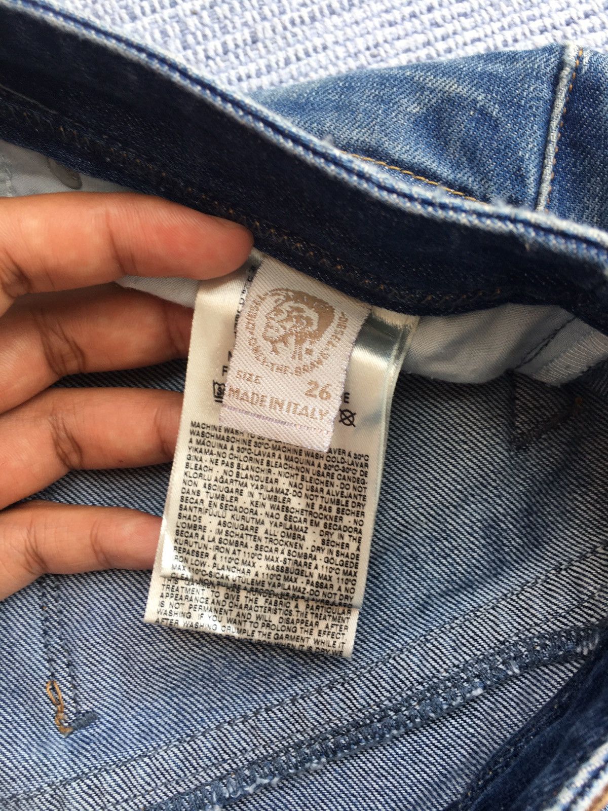 Diesel lowky jeans w26 Size US 26 / EU 42 - 8 Thumbnail