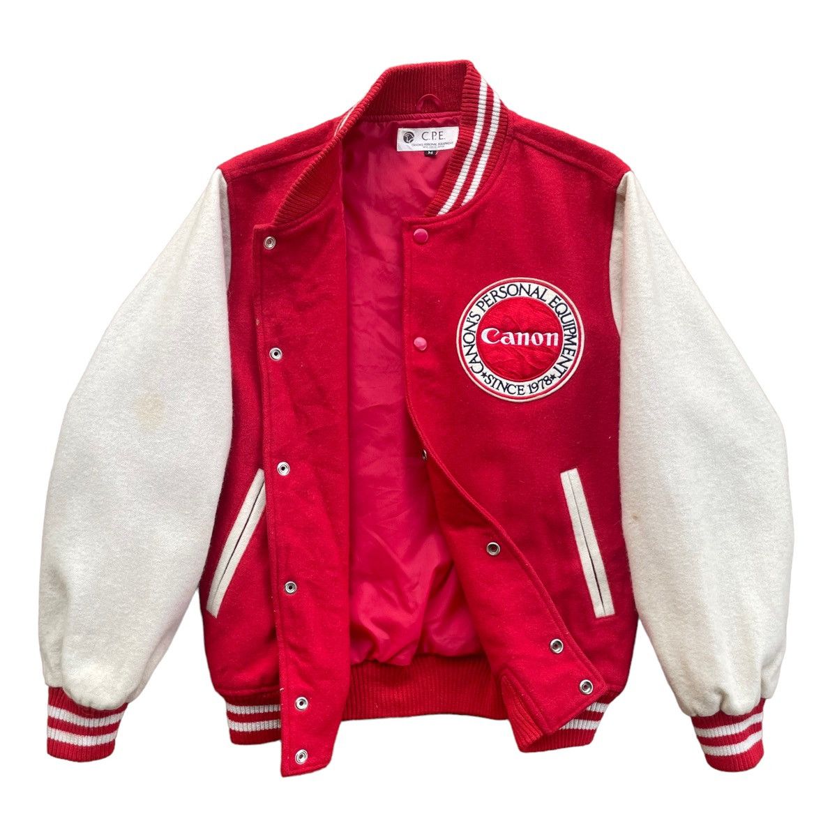 Canon 💥 Vintage Canon Wool Varsity Jacket Size US M / EU 48-50 / 2 - 5 Thumbnail