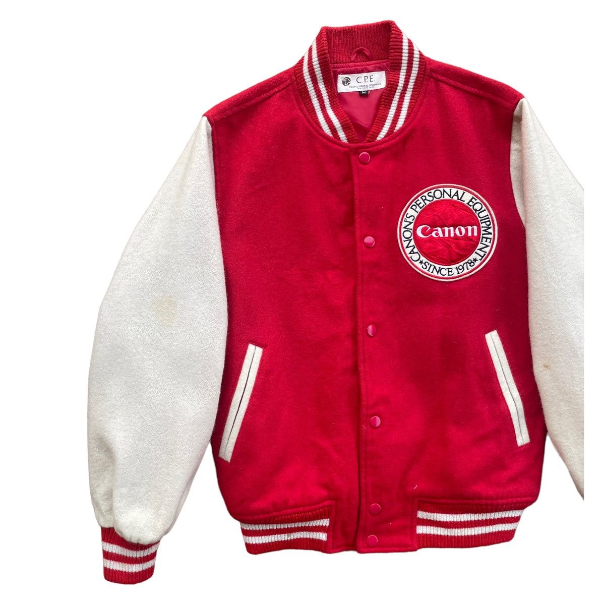 Canon 💥 Vintage Canon Wool Varsity Jacket Size US M / EU 48-50 / 2 - 3 Thumbnail