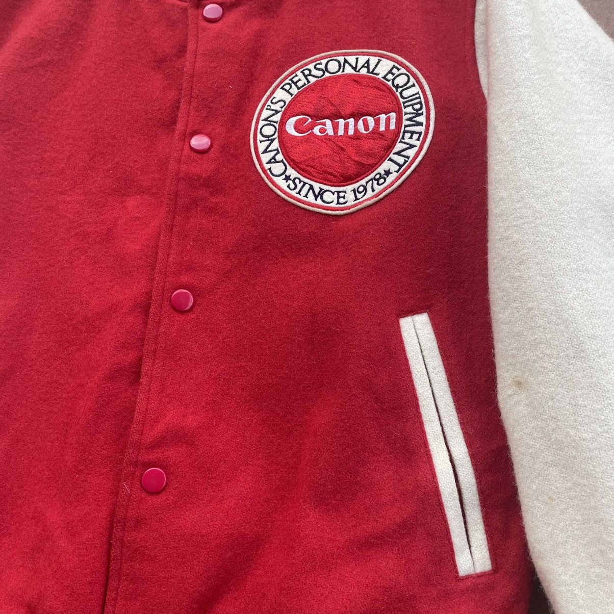 Canon 💥 Vintage Canon Wool Varsity Jacket Size US M / EU 48-50 / 2 - 8 Thumbnail