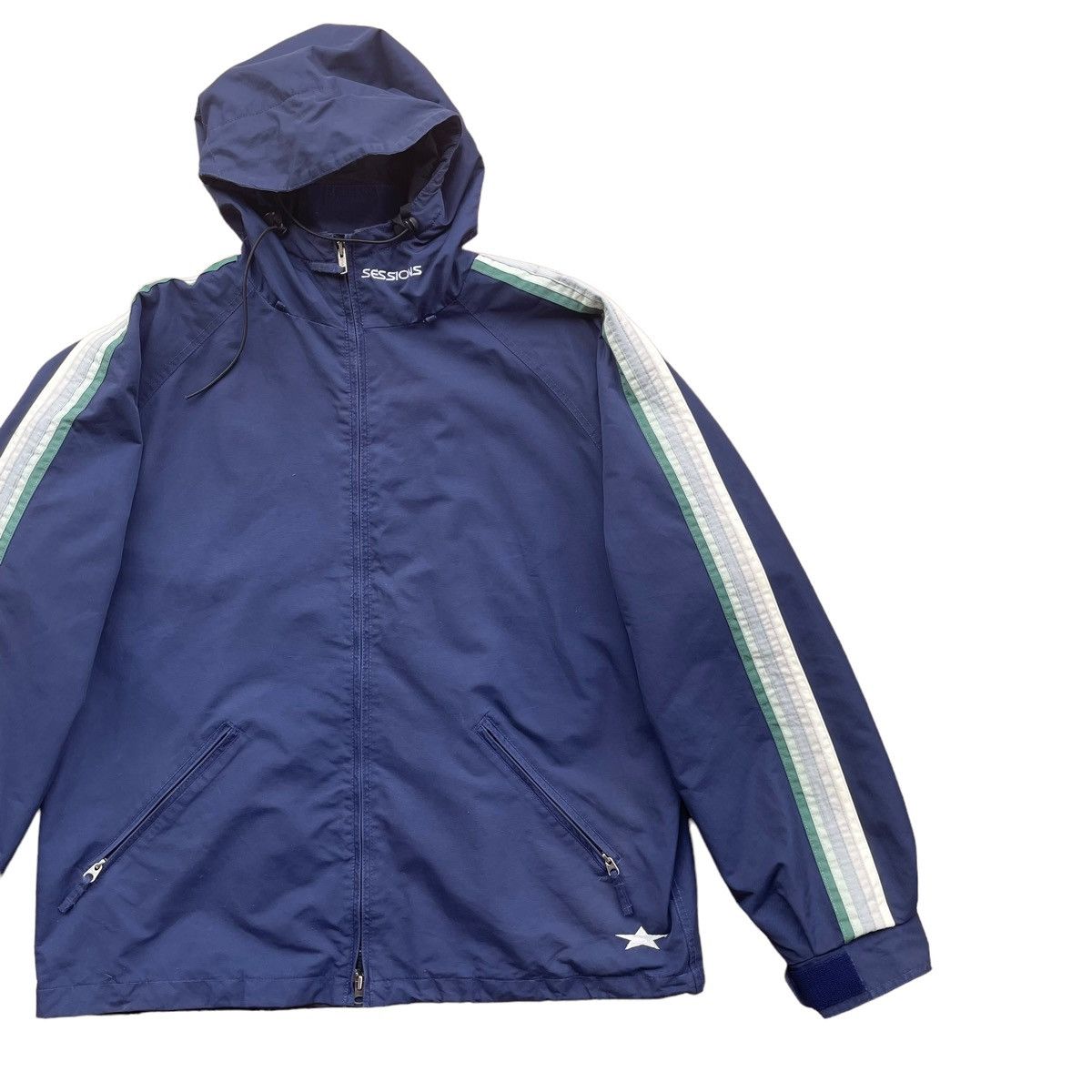 Sessions × Sports Specialties 💥 Session Skate Surf Zipper Jacket With Hoodie Size US XL / EU 56 / 4 - 2 Thumbnail