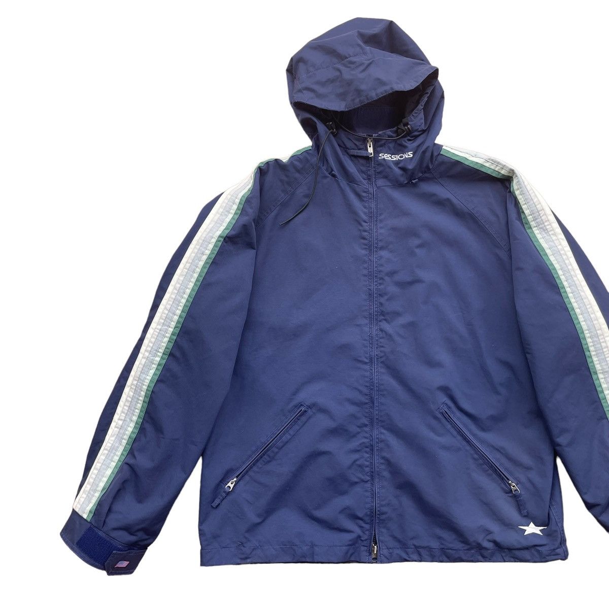 Sessions × Sports Specialties 💥 Session Skate Surf Zipper Jacket With Hoodie Size US XL / EU 56 / 4 - 3 Thumbnail