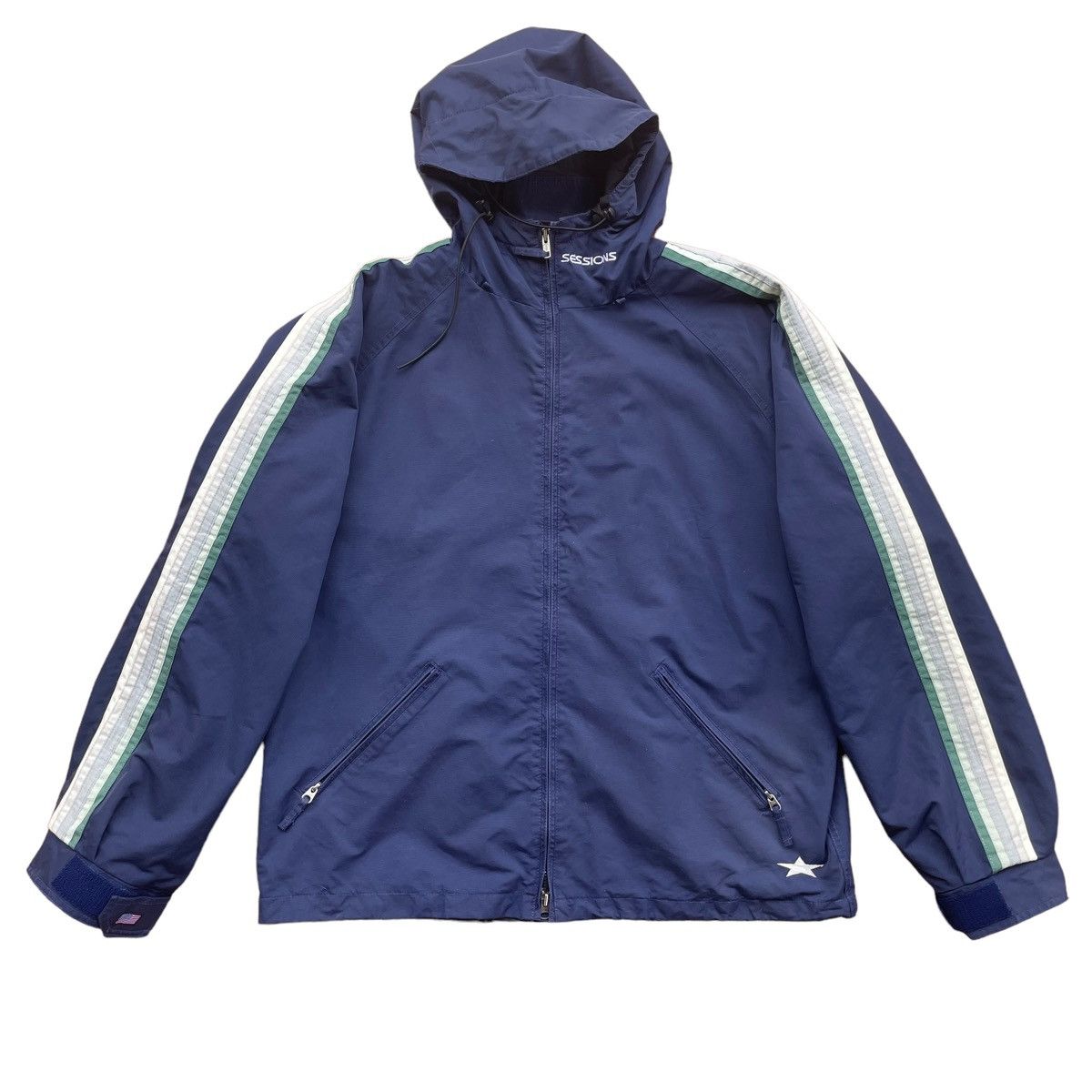 Sessions × Sports Specialties 💥 Session Skate Surf Zipper Jacket With Hoodie Size US XL / EU 56 / 4 - 1 Thumbnail