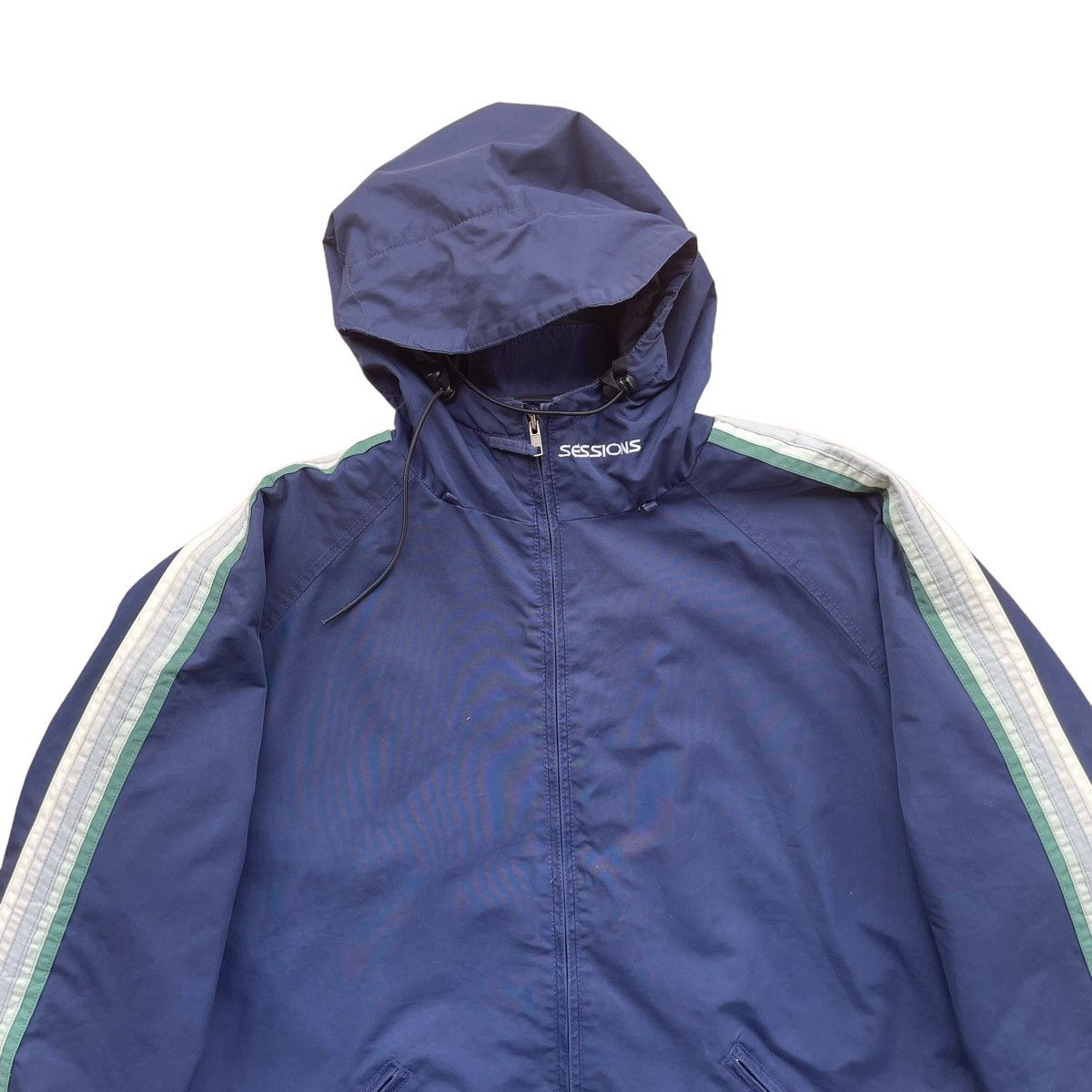 Sessions × Sports Specialties 💥 Session Skate Surf Zipper Jacket With Hoodie Size US XL / EU 56 / 4 - 4 Thumbnail