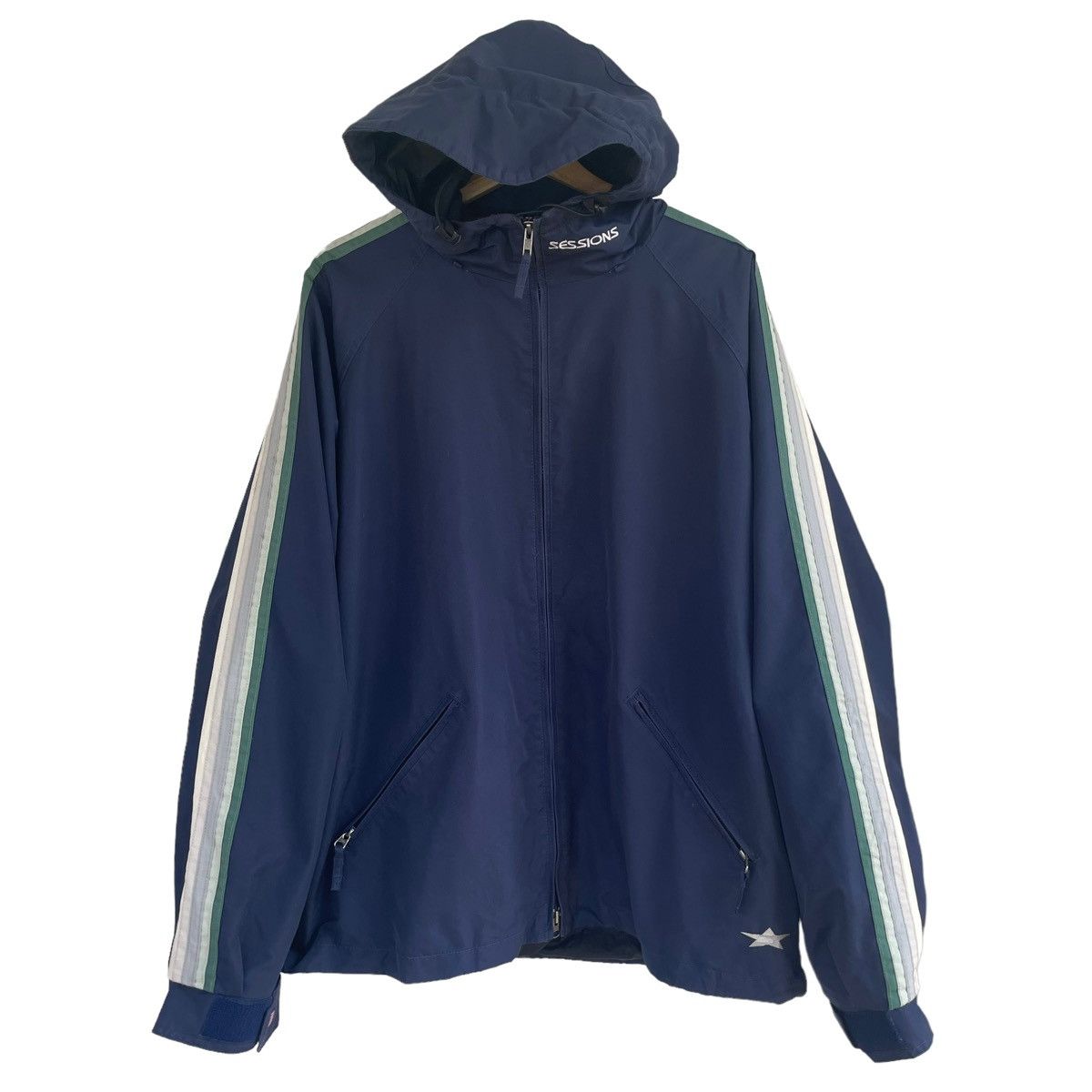Sessions × Sports Specialties 💥 Session Skate Surf Zipper Jacket With Hoodie Size US XL / EU 56 / 4 - 7 Thumbnail