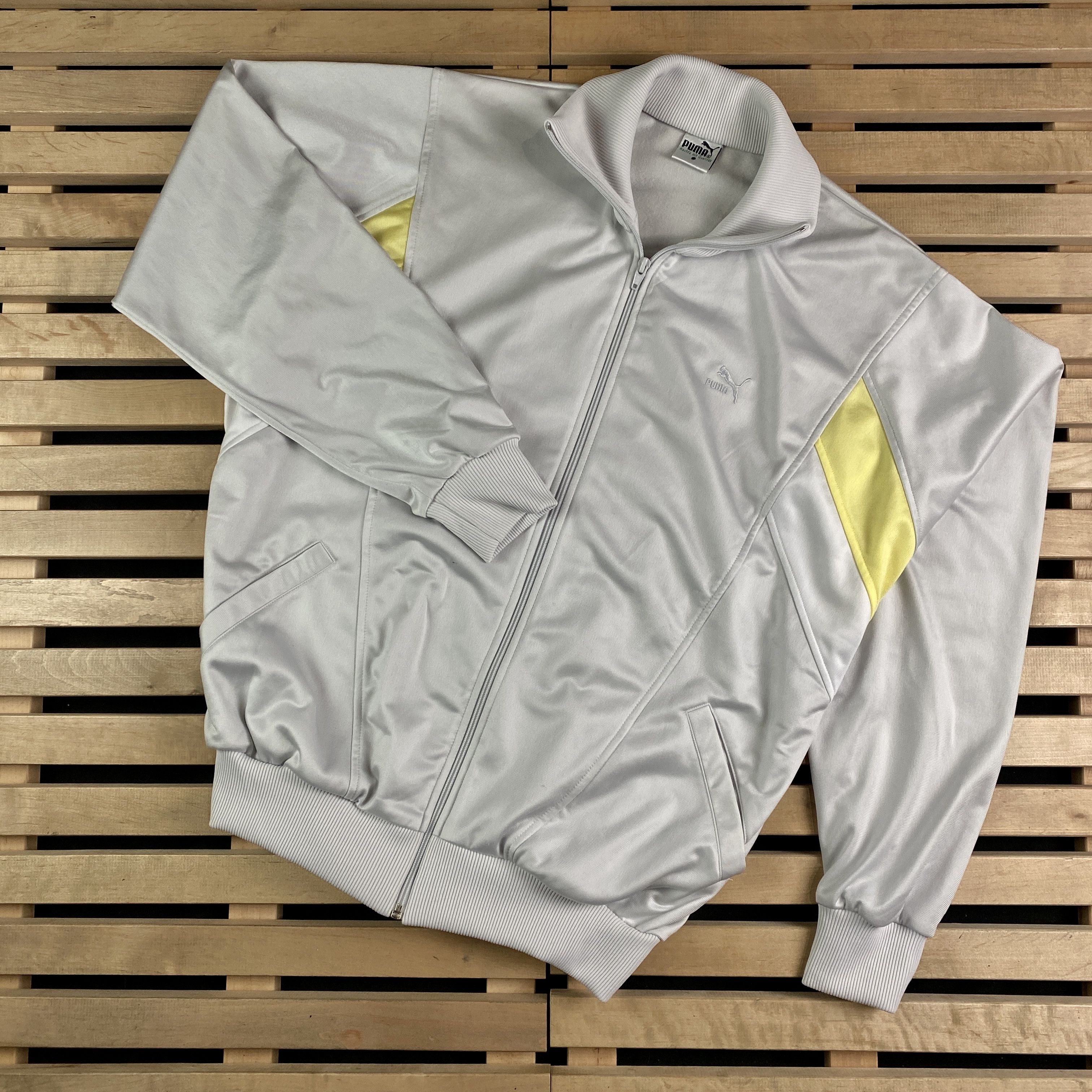 Puma × Vintage Mens Bomber Track Jacket Puma Vintage Size XL Size US XL / EU 56 / 4 - 1 Thumbnail