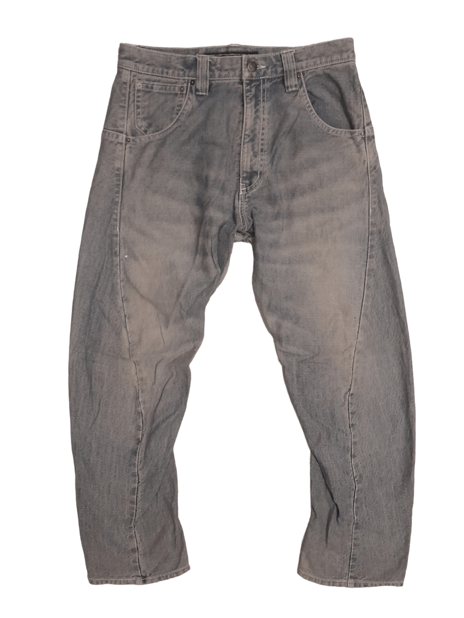Japanese Brand BRTH Instic Revolt No.9 Japan Denim (E718) Size US 30 / EU 46 - 4 Thumbnail