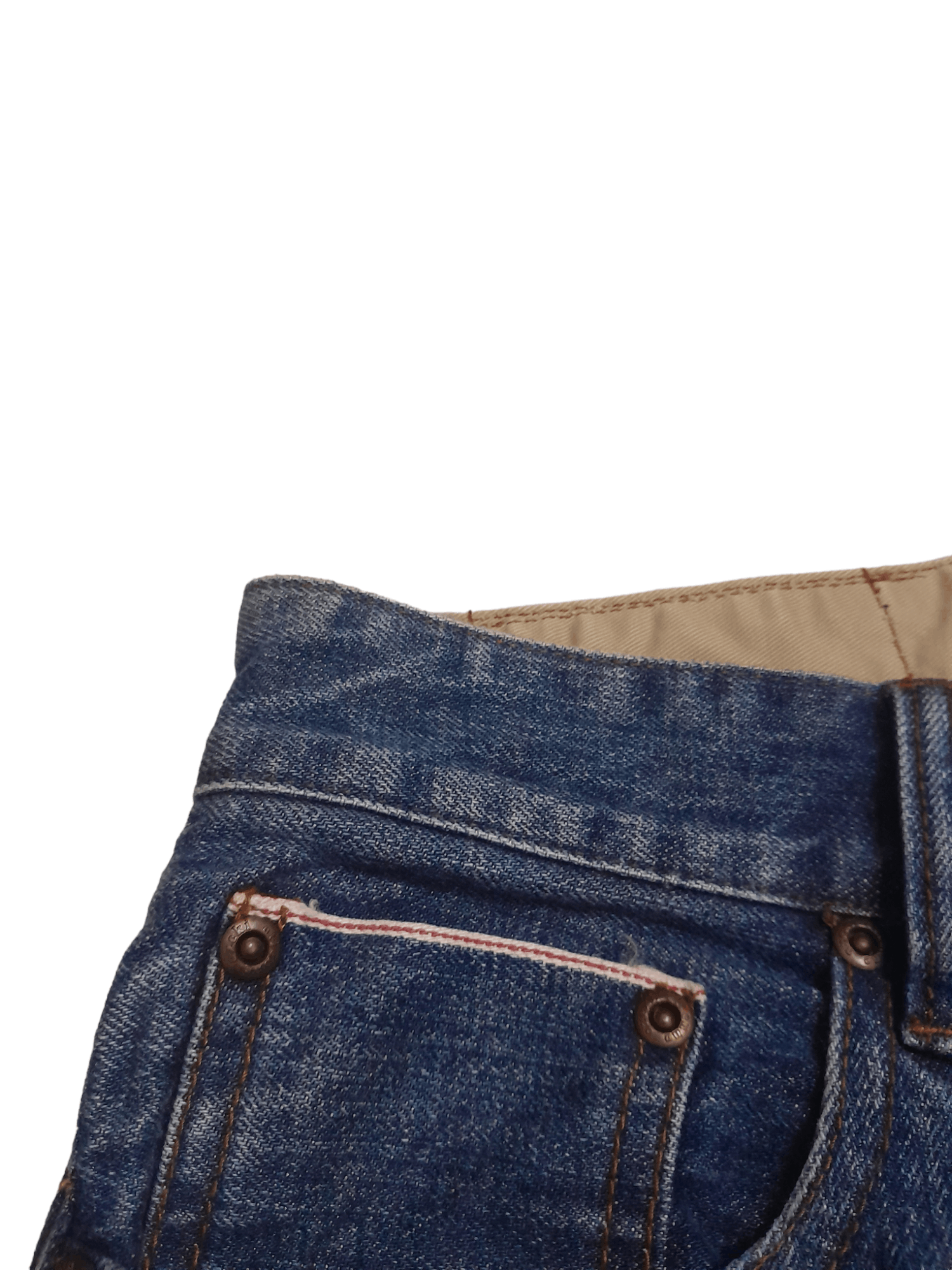 Designer Saint Etienne Ozeki Selvedge Denim Japan (E719) Size US 29 - 7 Thumbnail