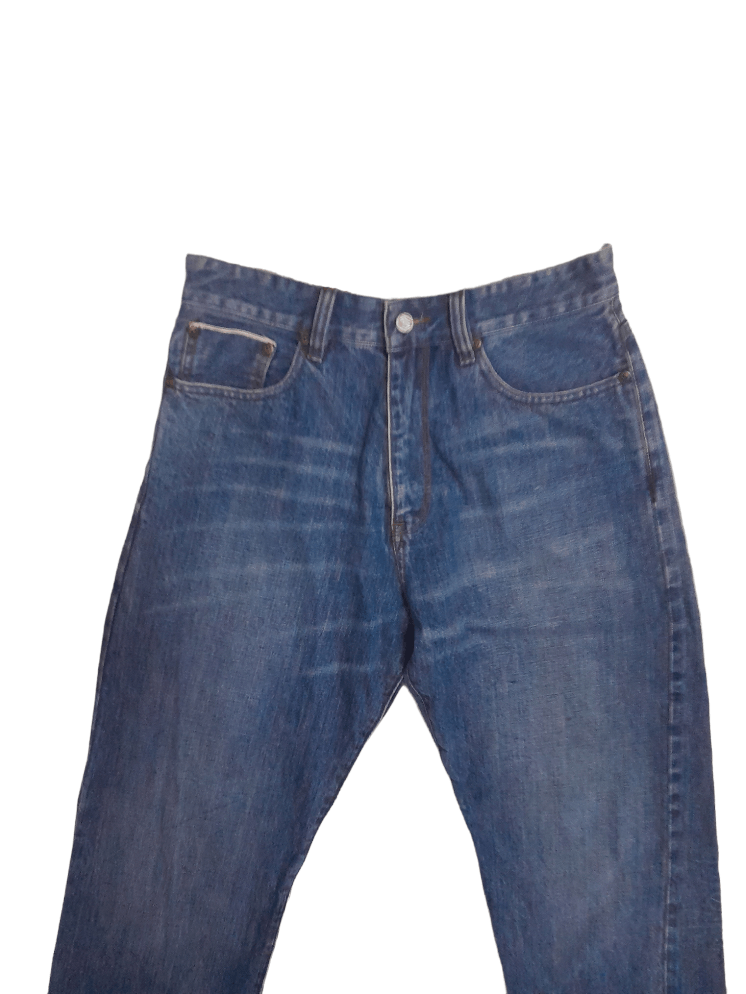 Designer Saint Etienne Ozeki Selvedge Denim Japan (E719) Size US 29 - 6 Thumbnail