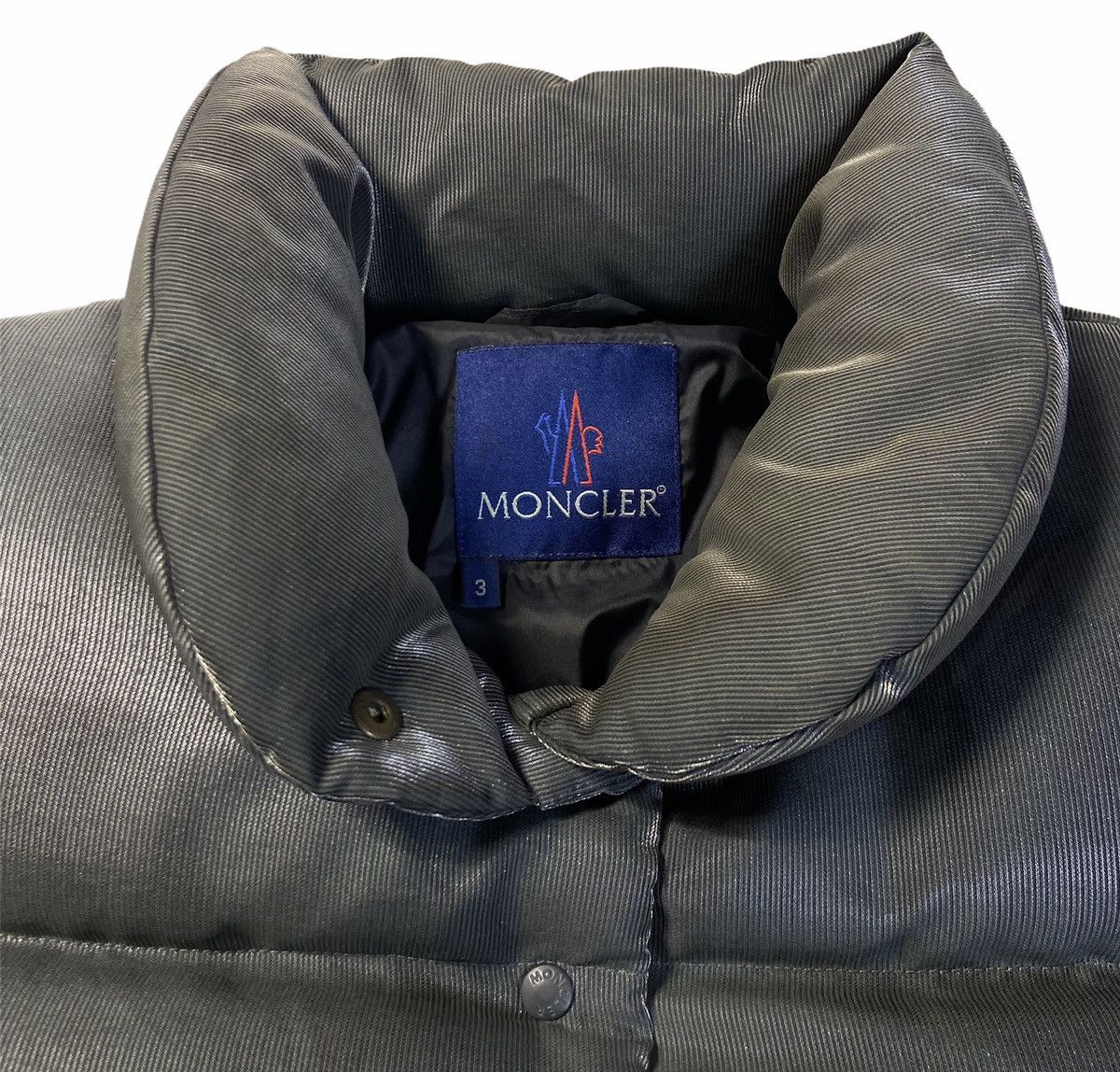 Moncler ARCHIVE MONCLER RARE SHIMMER PUFFER DOWN JACKET 1980s 2288 Size US M / EU 48-50 / 2 - 8 Thumbnail