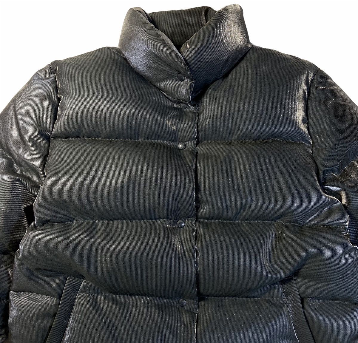 Moncler ARCHIVE MONCLER RARE SHIMMER PUFFER DOWN JACKET 1980s 2288 Size US M / EU 48-50 / 2 - 2 Thumbnail