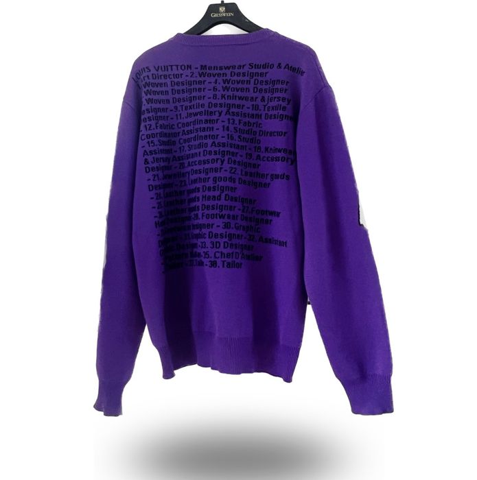 louis vuitton malletier sweater