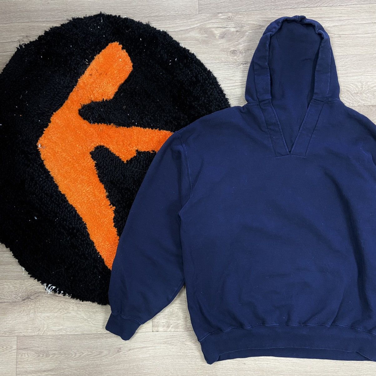 Mercedes-Benz MERCEDESS BENZ BOXY FIT FADED RARE VINTAGE HOODIE 1990s Size US L / EU 52-54 / 3 - 5 Thumbnail