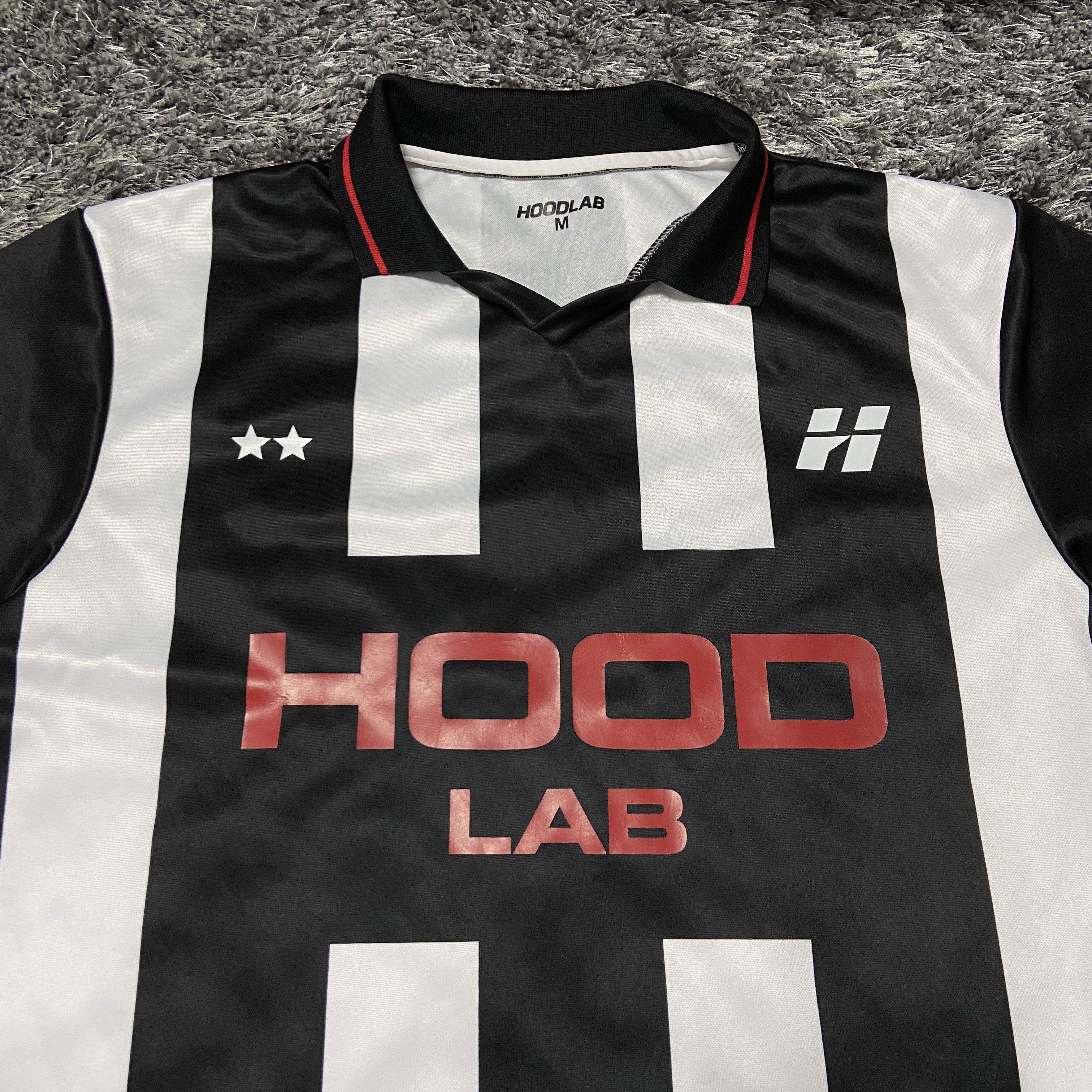 Vintage HOODLAB ARCHIVED BRAND Y2K VINTAGE RARE JERSEY SHIRT - № 257 Size US M / EU 48-50 / 2 - 6 Thumbnail