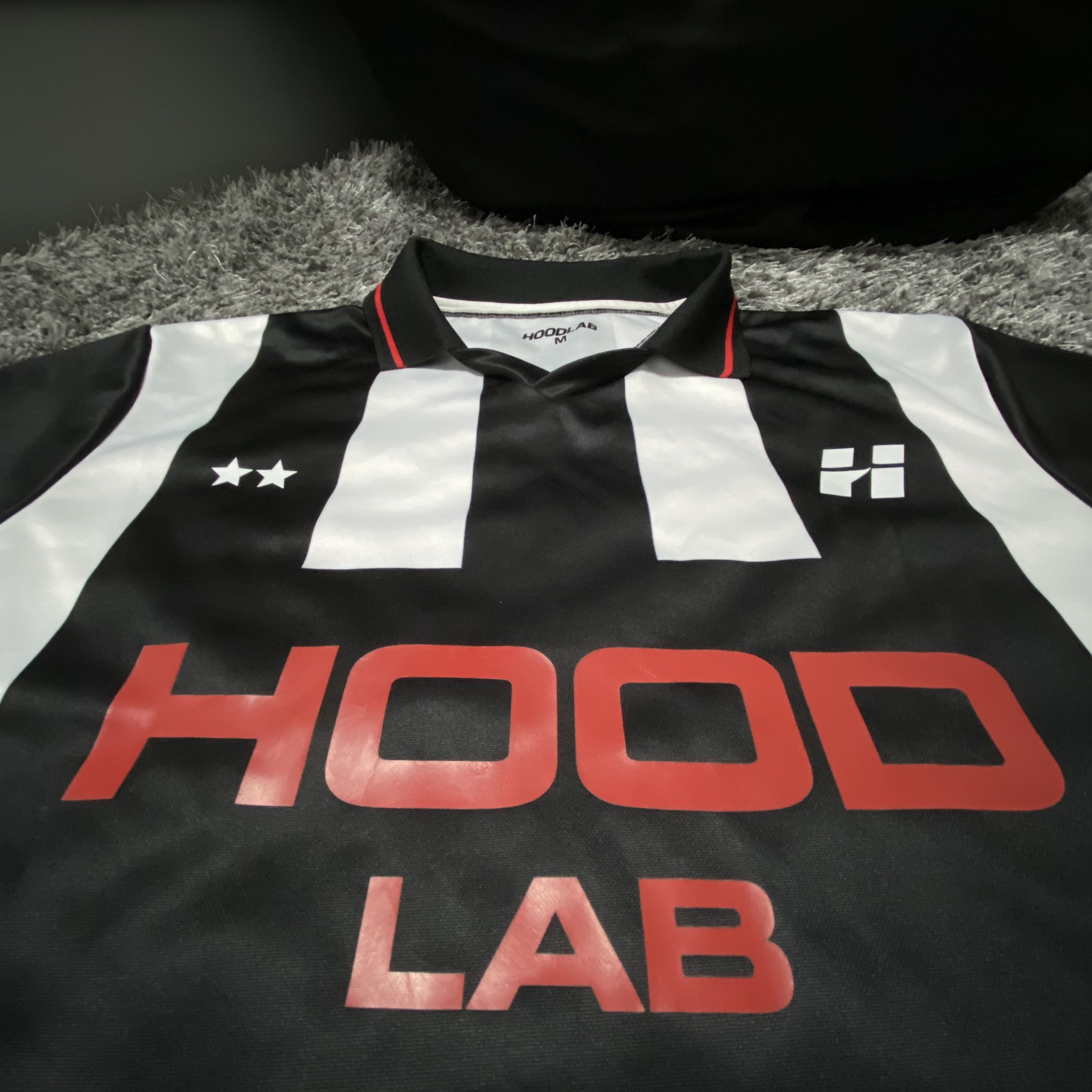 Vintage HOODLAB ARCHIVED BRAND Y2K VINTAGE RARE JERSEY SHIRT - № 257 Size US M / EU 48-50 / 2 - 9 Thumbnail