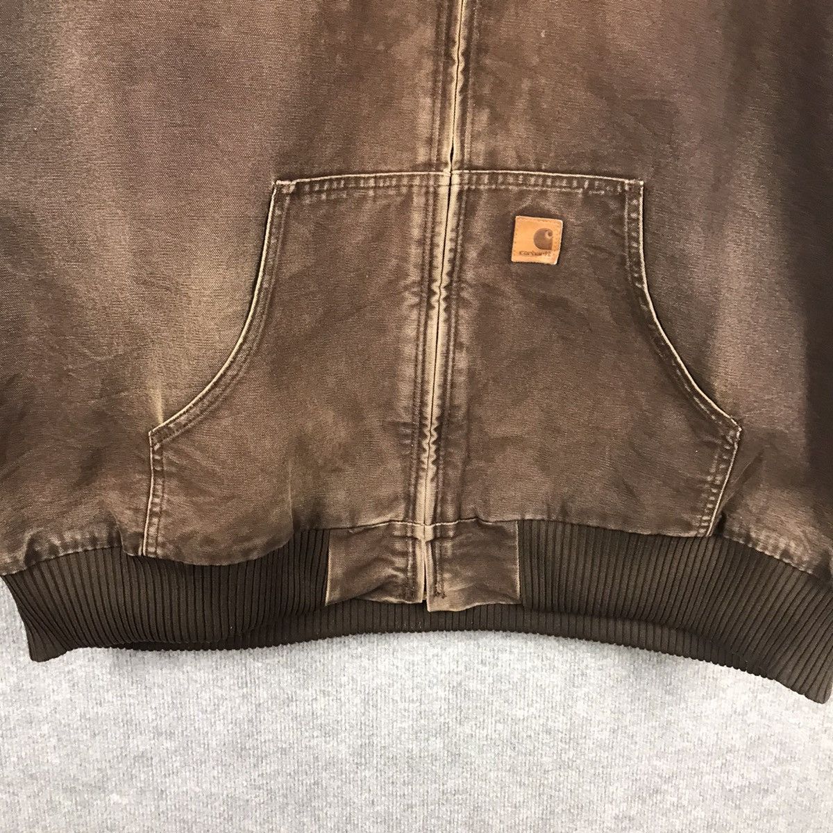 Carhartt × Carhartt Wip CARHARTT ACTIVE BROWN FADED HOODIES CHORE WORK JACKET Size US XXL / EU 58 / 5 - 2 Thumbnail