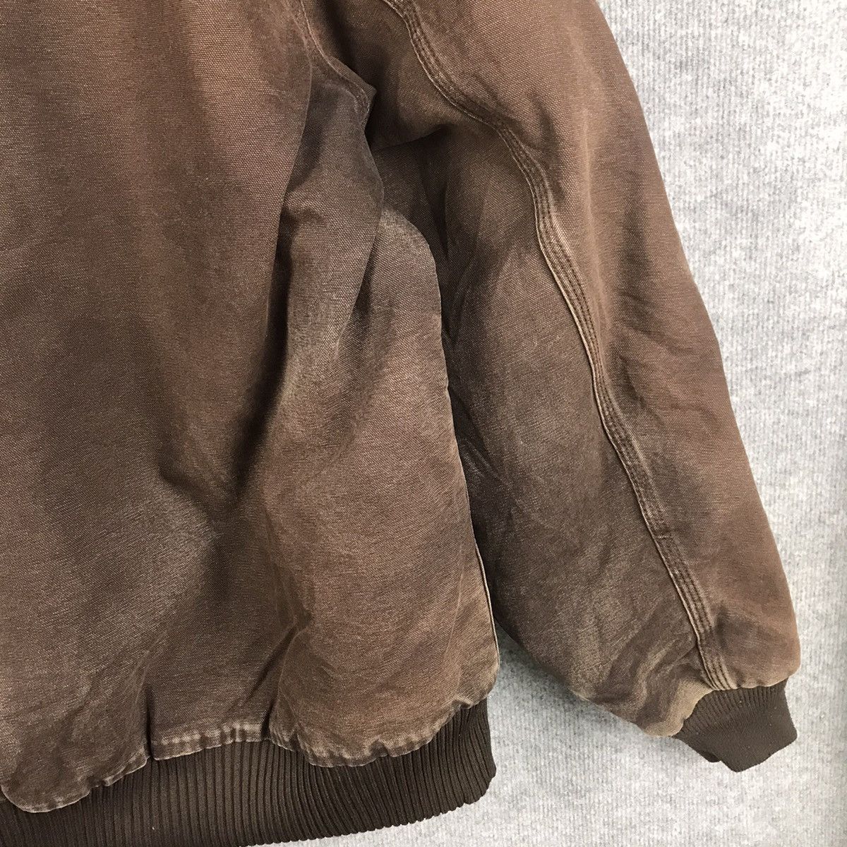 Carhartt × Carhartt Wip CARHARTT ACTIVE BROWN FADED HOODIES CHORE WORK JACKET Size US XXL / EU 58 / 5 - 9 Thumbnail
