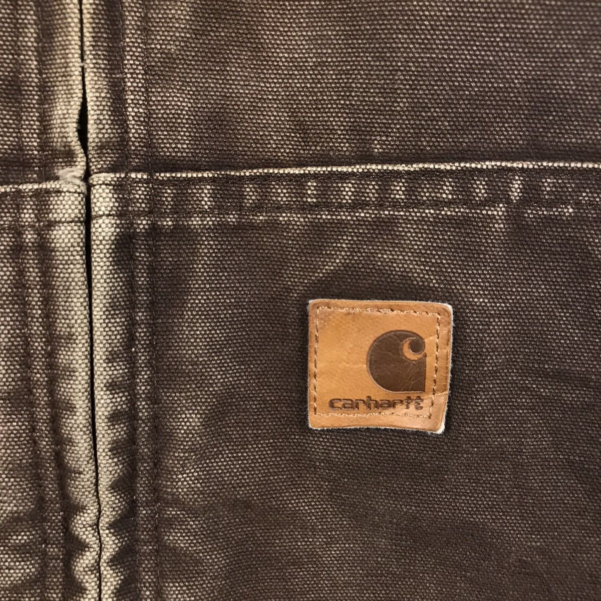 Carhartt × Carhartt Wip CARHARTT ACTIVE BROWN FADED HOODIES CHORE WORK JACKET Size US XXL / EU 58 / 5 - 6 Thumbnail