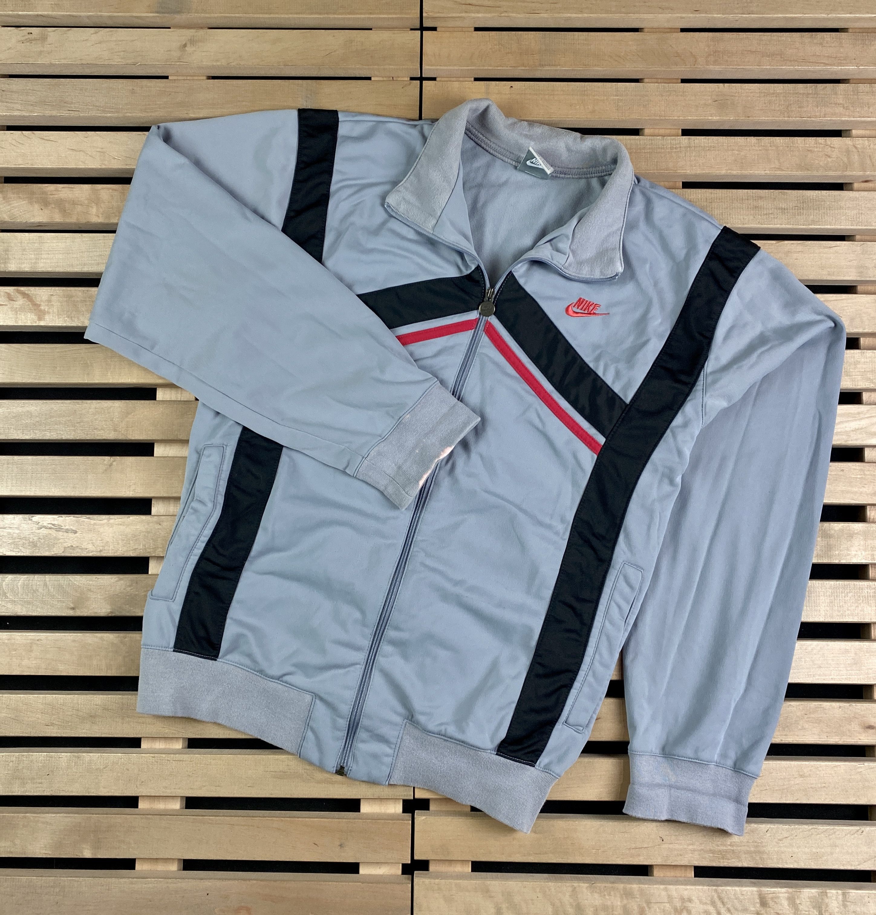 Nike × Vintage Mens Bomber Track Jacket Nike Vintage Size M Size US M / EU 48-50 / 2 - 1 Thumbnail