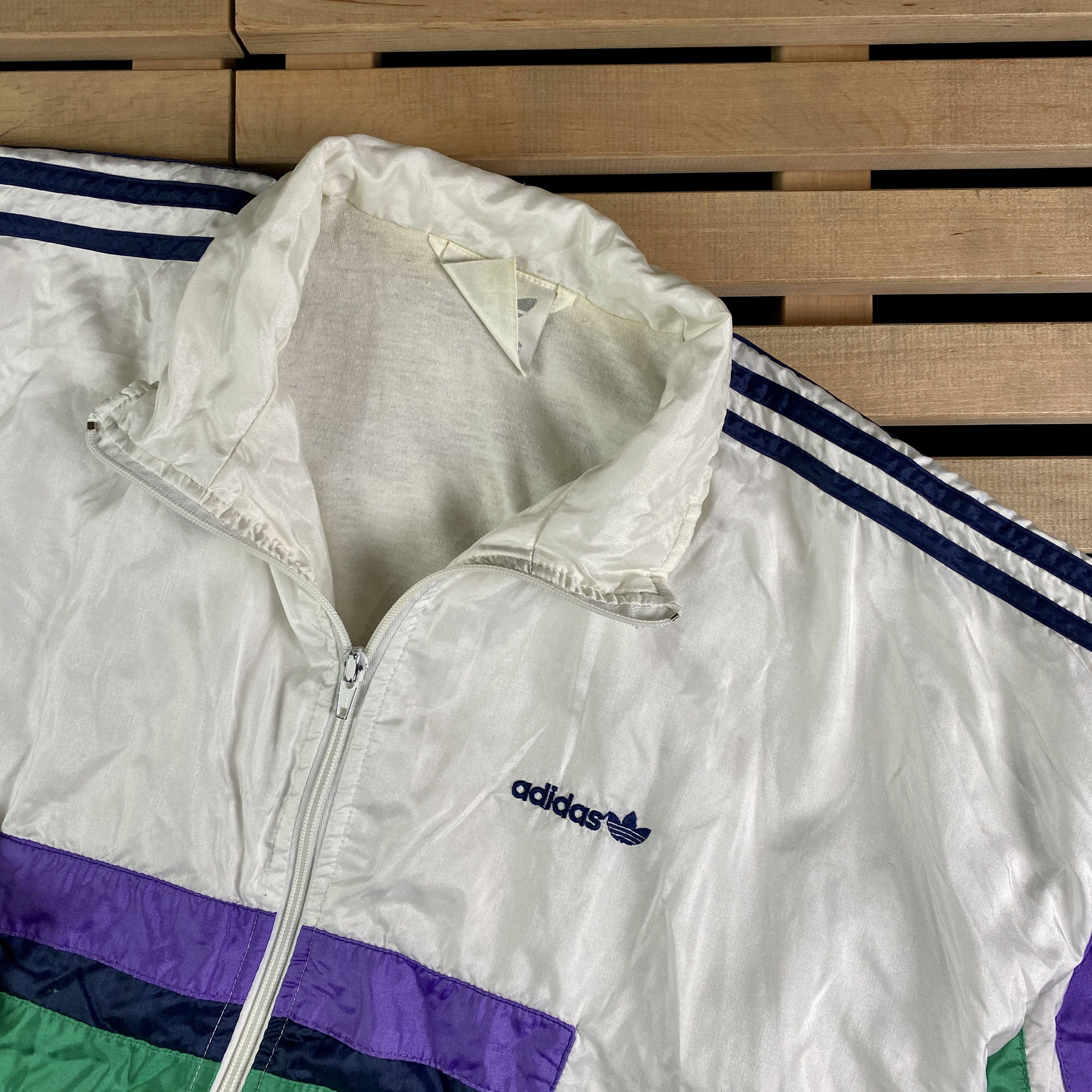 Adidas × Vintage Mens Bomber Track Jacket Adidas Vintage Size XL Size US XL / EU 56 / 4 - 2 Thumbnail