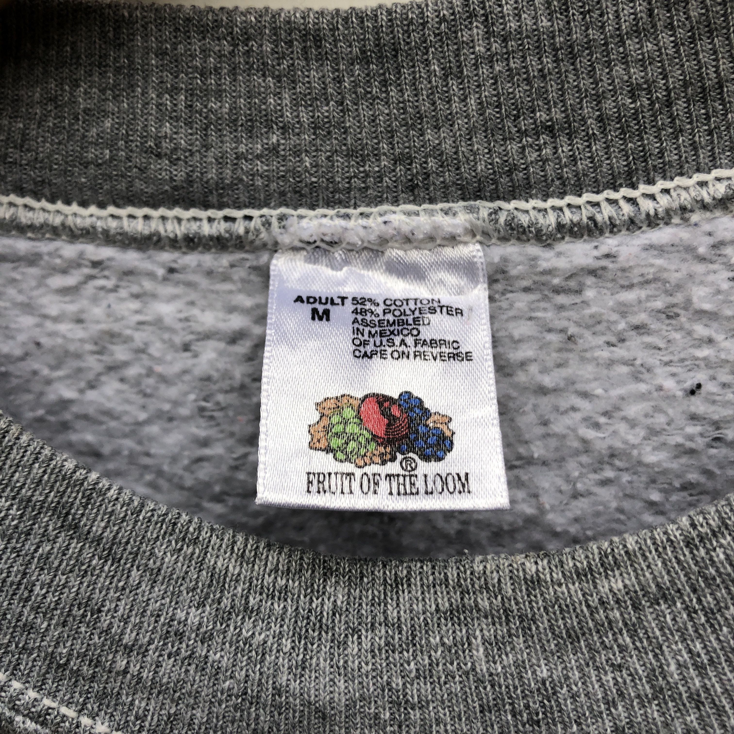Fruit Of The Loom 90s Vintage UNIVERSITY NEBRASKA AT OMAHA Sweatshirt #0731-22 Size US M / EU 48-50 / 2 - 5 Thumbnail
