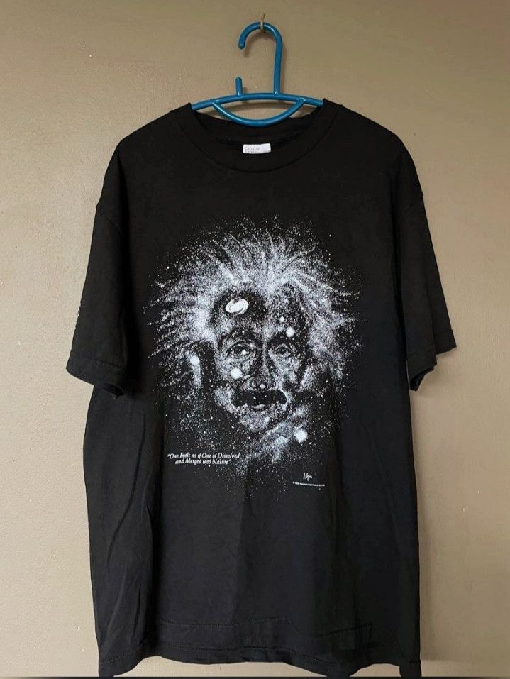 Arts & Science × Vintage Bieber wear vintage 90s 'Glow In The Dark' Einstein tee Size US L / EU 52-54 / 3 - 1 Thumbnail