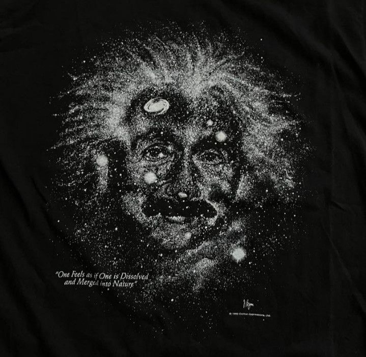 Arts & Science × Vintage Bieber wear vintage 90s 'Glow In The Dark' Einstein tee Size US L / EU 52-54 / 3 - 2 Thumbnail