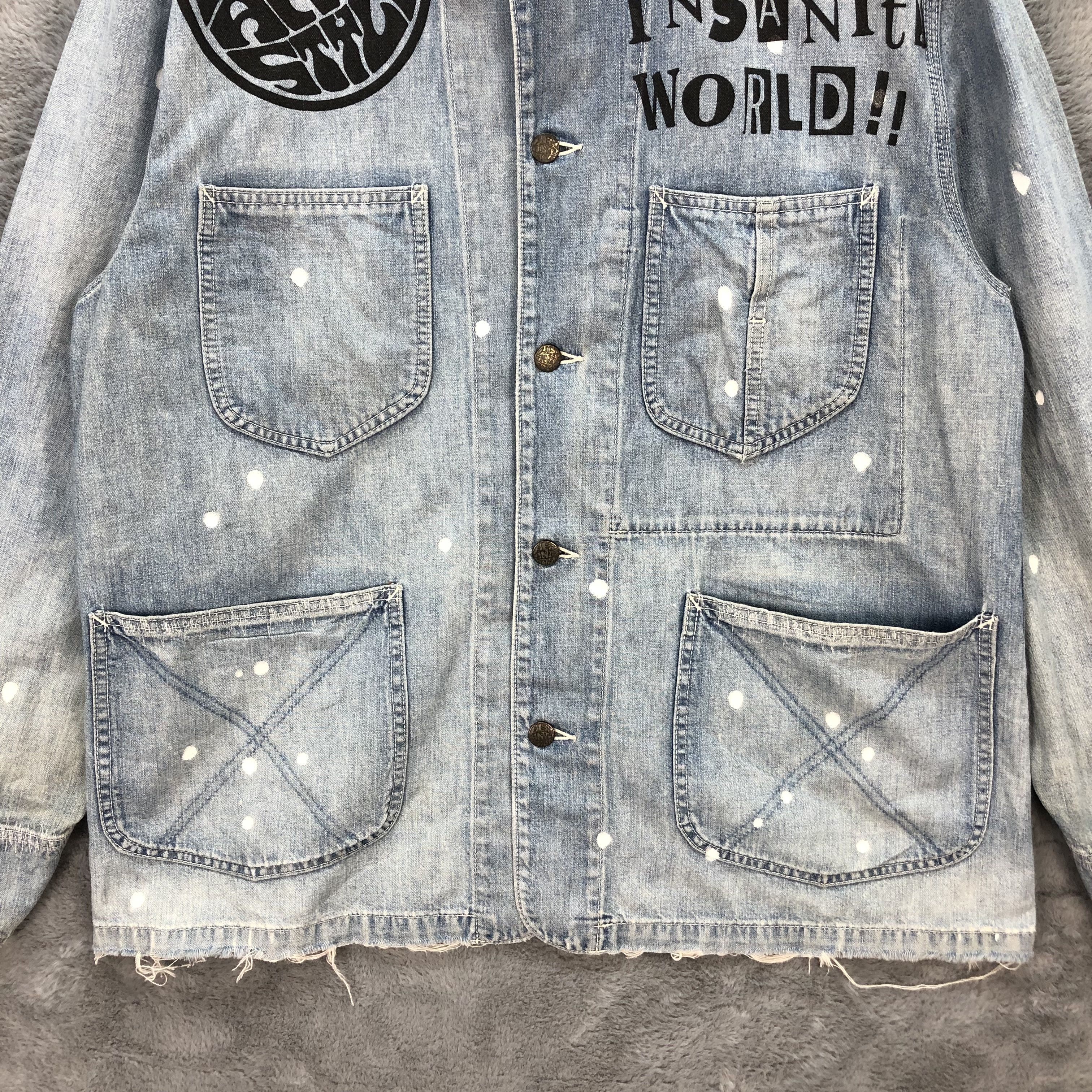 If Six Was Nine HEX ANTISTYLE SKATE ROCK THE INSANITY WORLD JACKET #6299-59 Size US M / EU 48-50 / 2 - 6 Thumbnail