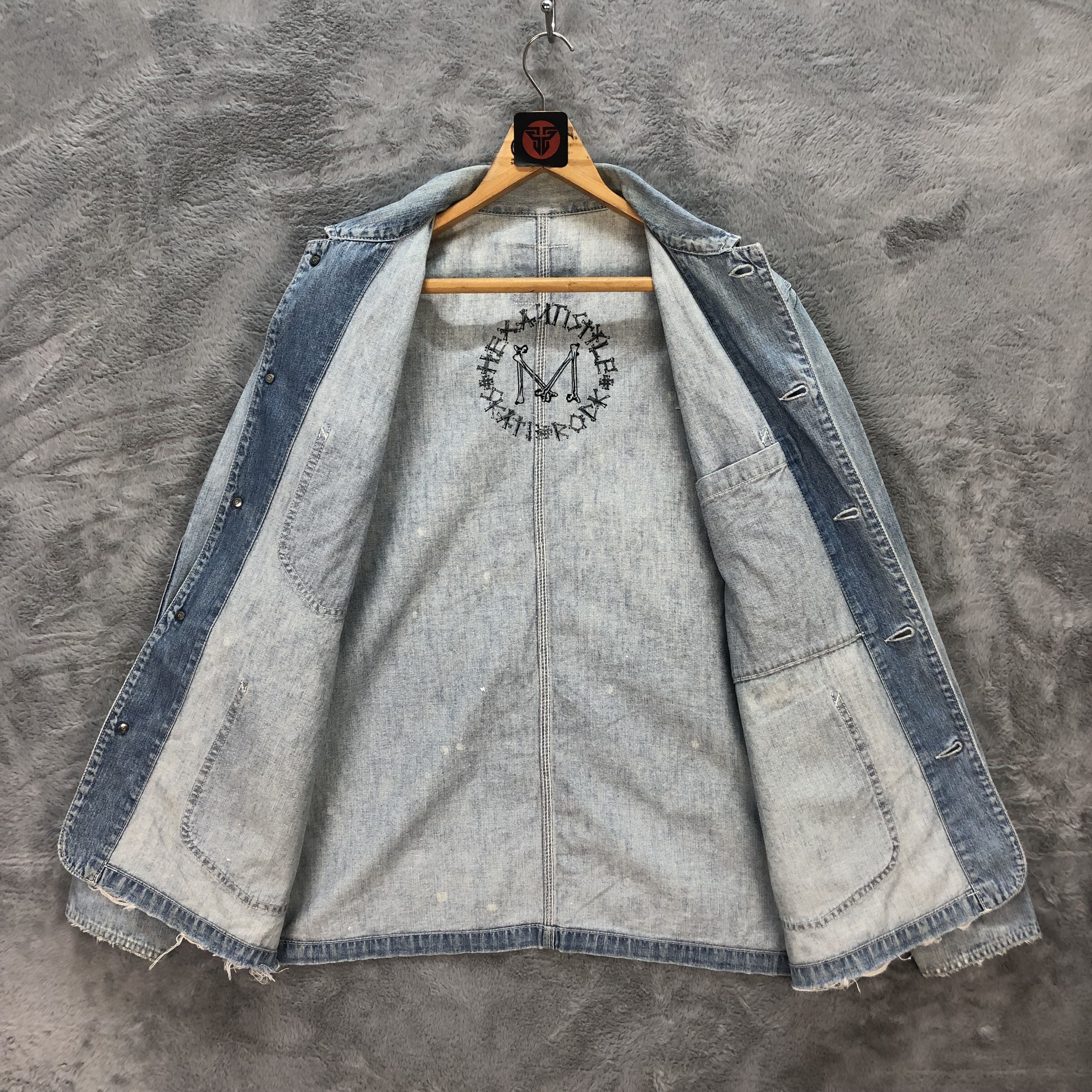 If Six Was Nine HEX ANTISTYLE SKATE ROCK THE INSANITY WORLD JACKET #6299-59 Size US M / EU 48-50 / 2 - 9 Thumbnail