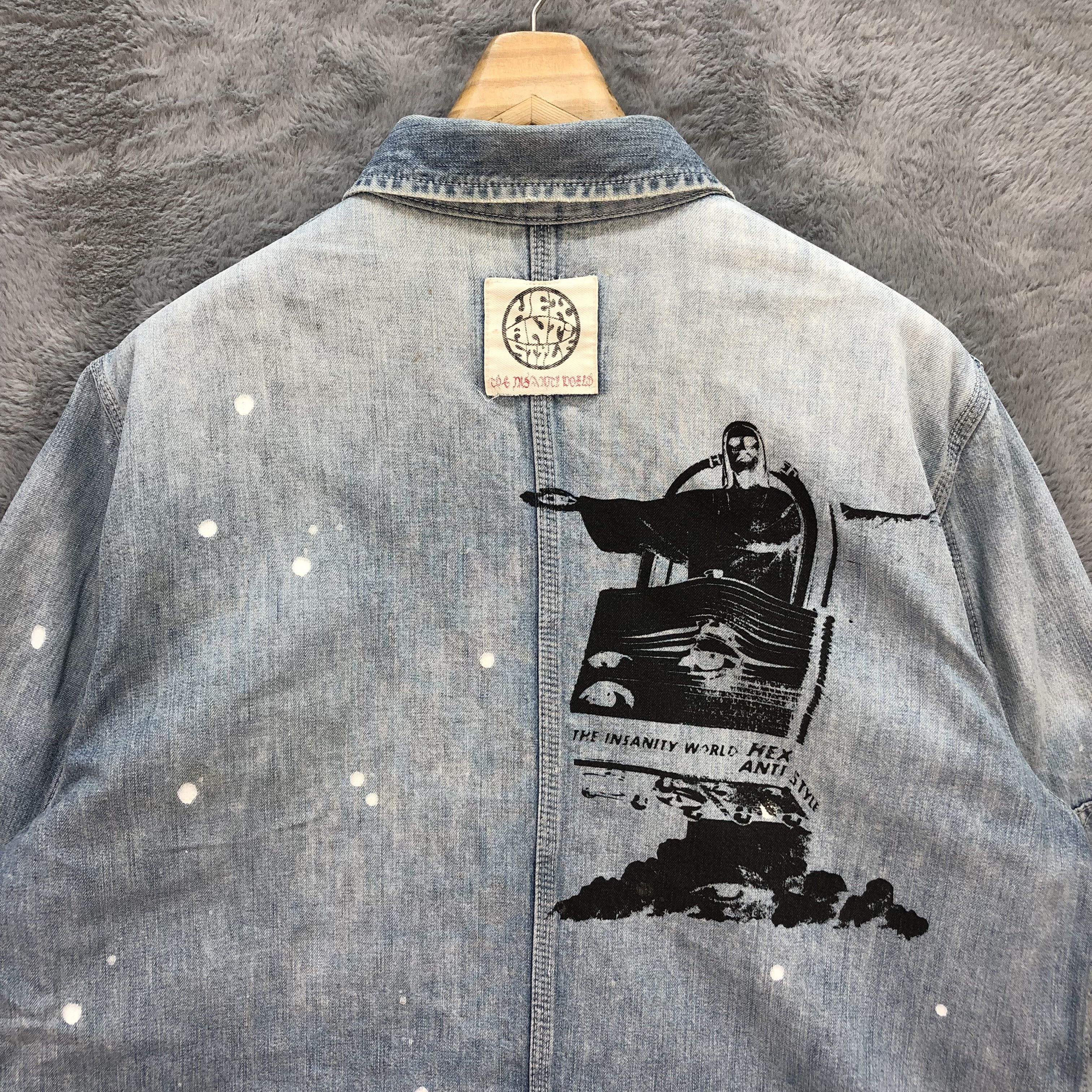 If Six Was Nine HEX ANTISTYLE SKATE ROCK THE INSANITY WORLD JACKET #6299-59 Size US M / EU 48-50 / 2 - 11 Thumbnail