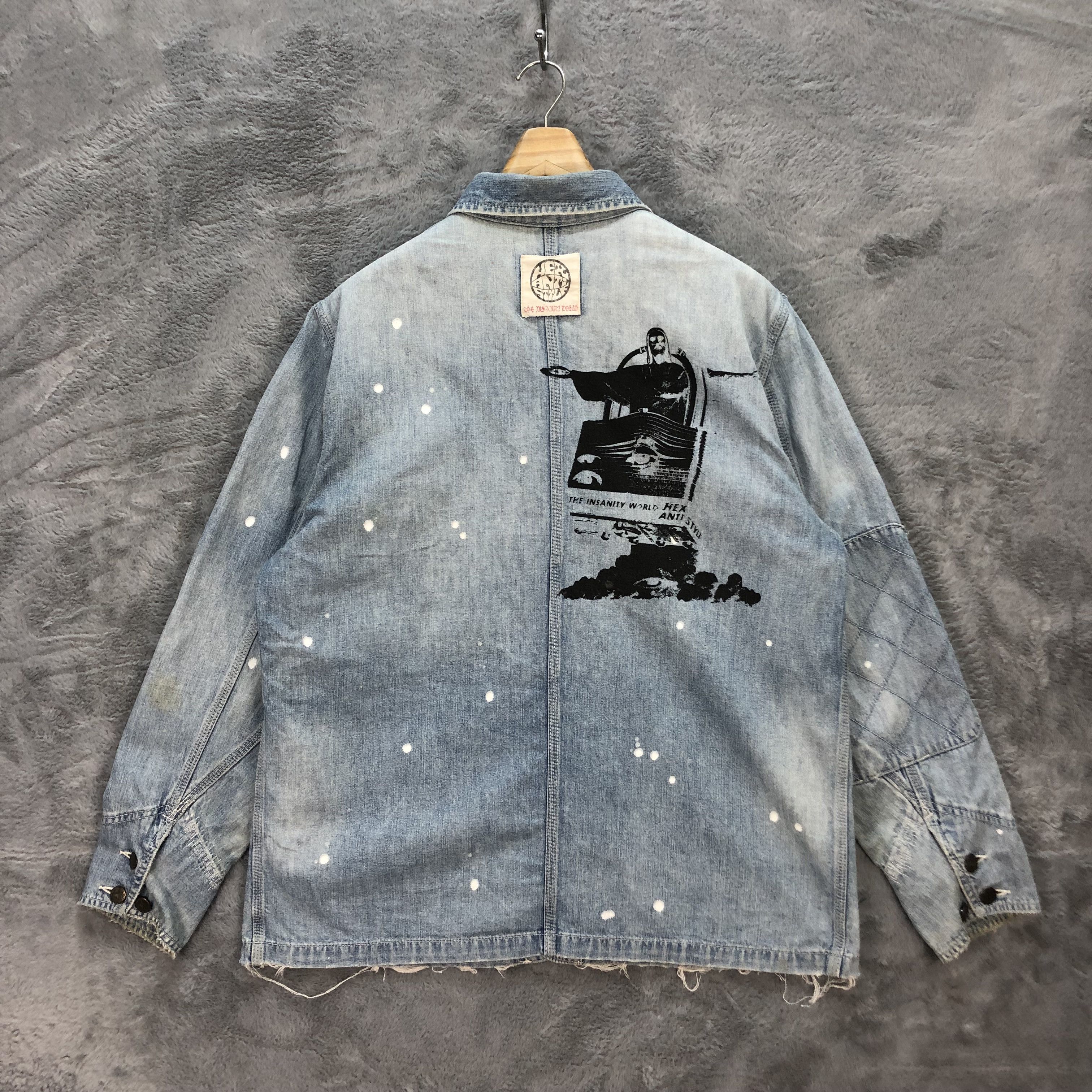 If Six Was Nine HEX ANTISTYLE SKATE ROCK THE INSANITY WORLD JACKET #6299-59 Size US M / EU 48-50 / 2 - 10 Thumbnail