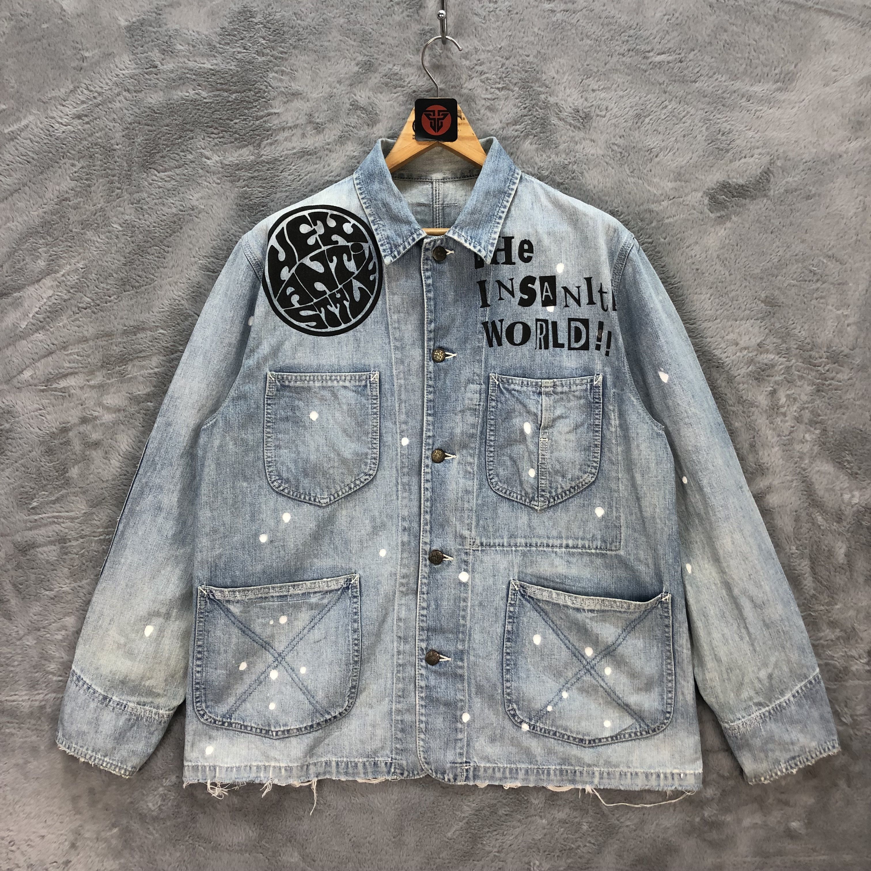 If Six Was Nine HEX ANTISTYLE SKATE ROCK THE INSANITY WORLD JACKET #6299-59 Size US M / EU 48-50 / 2 - 1 Thumbnail