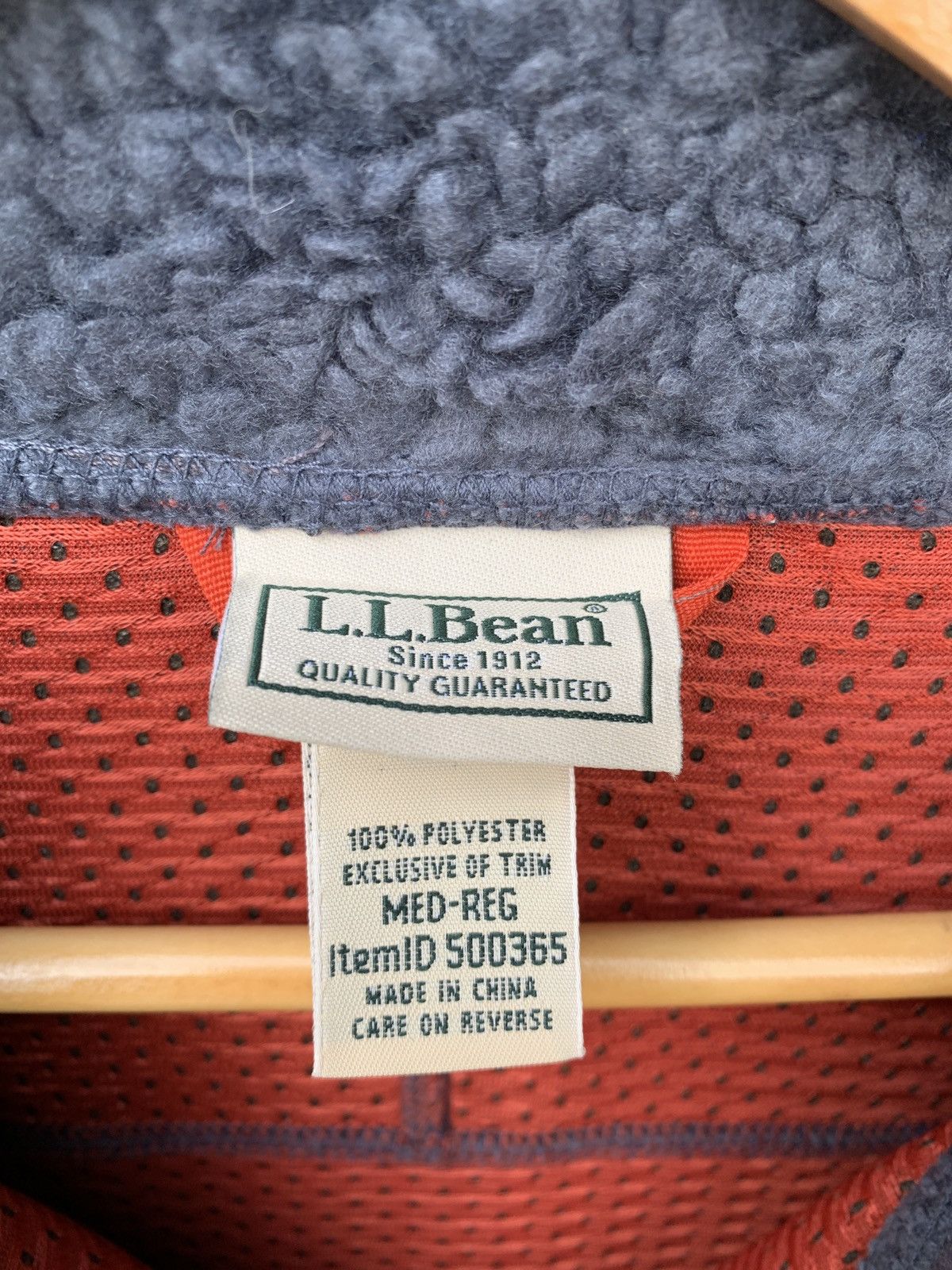 L.L. Bean × Vintage Vintage LL Bean Sherpa Fleece Zipper Up Jacket Small Logo Size US M / EU 48-50 / 2 - 4 Thumbnail