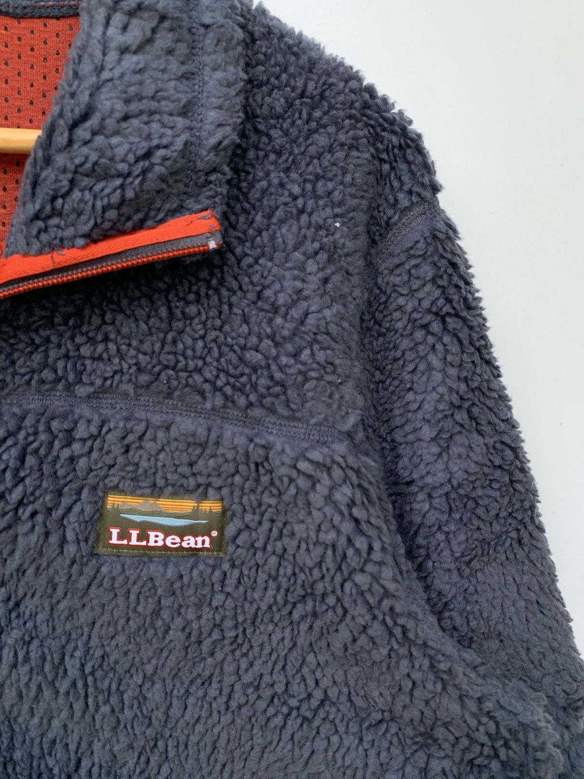 L.L. Bean × Vintage Vintage LL Bean Sherpa Fleece Zipper Up Jacket Small Logo Size US M / EU 48-50 / 2 - 3 Thumbnail