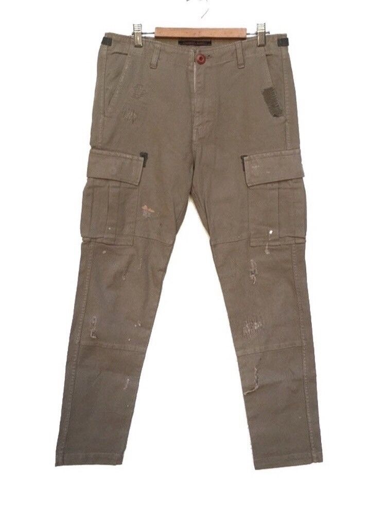 image of Farmers Market x Vintage Farmer's Market Casual Cargo Pants in Light Brown, Men's (Size 32)