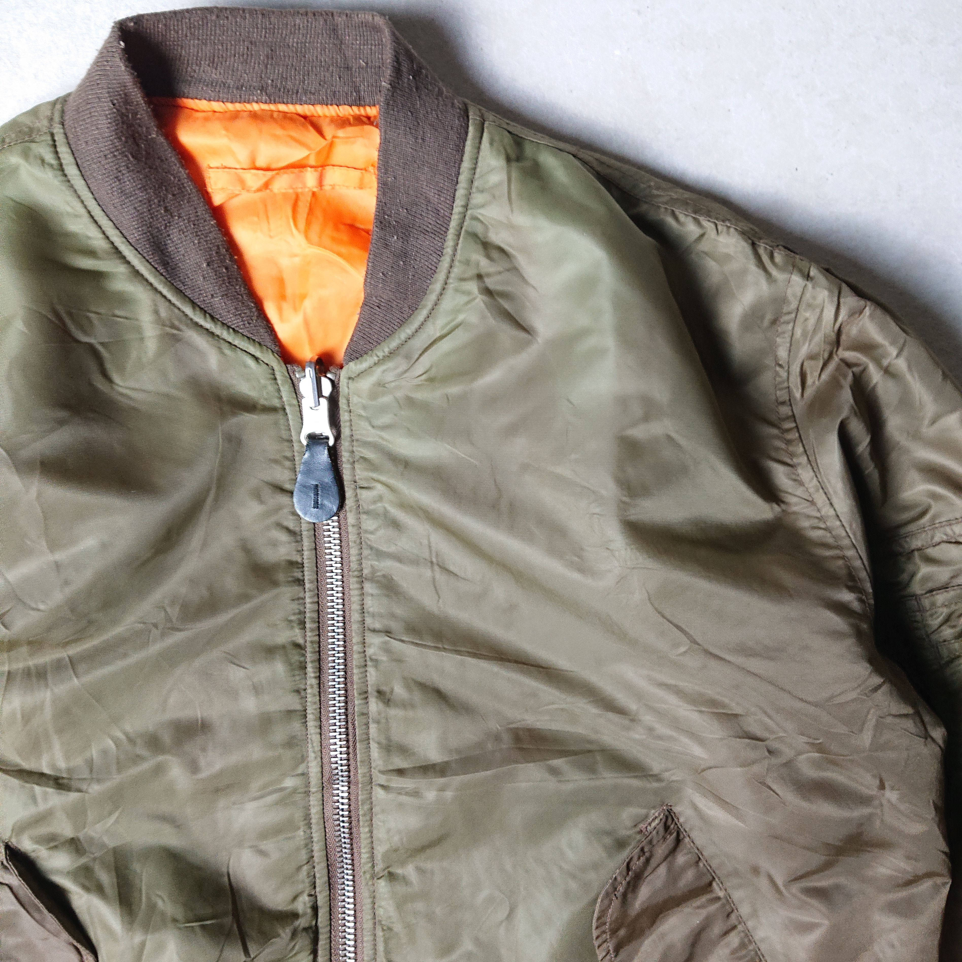 Japanese Brand F/Parking No, One Original Reversible Flight Jacket Size US M / EU 48-50 / 2 - 2 Thumbnail