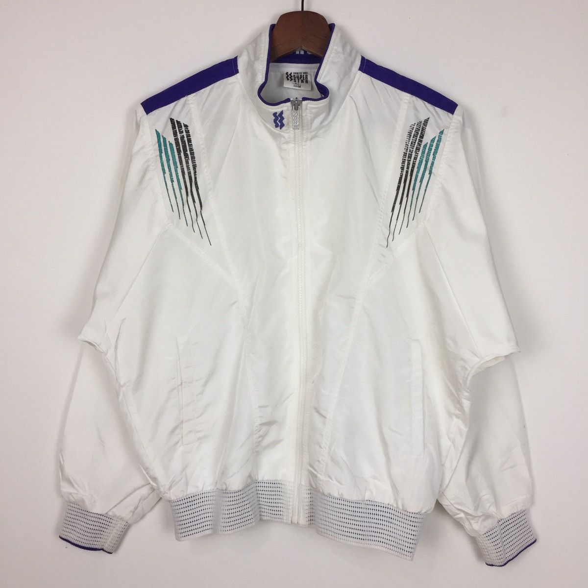 Mizuno Vintage 90s Japan Jaspo Mizuno Light Jacket Size US M / EU 48-50 / 2 - 1 Thumbnail