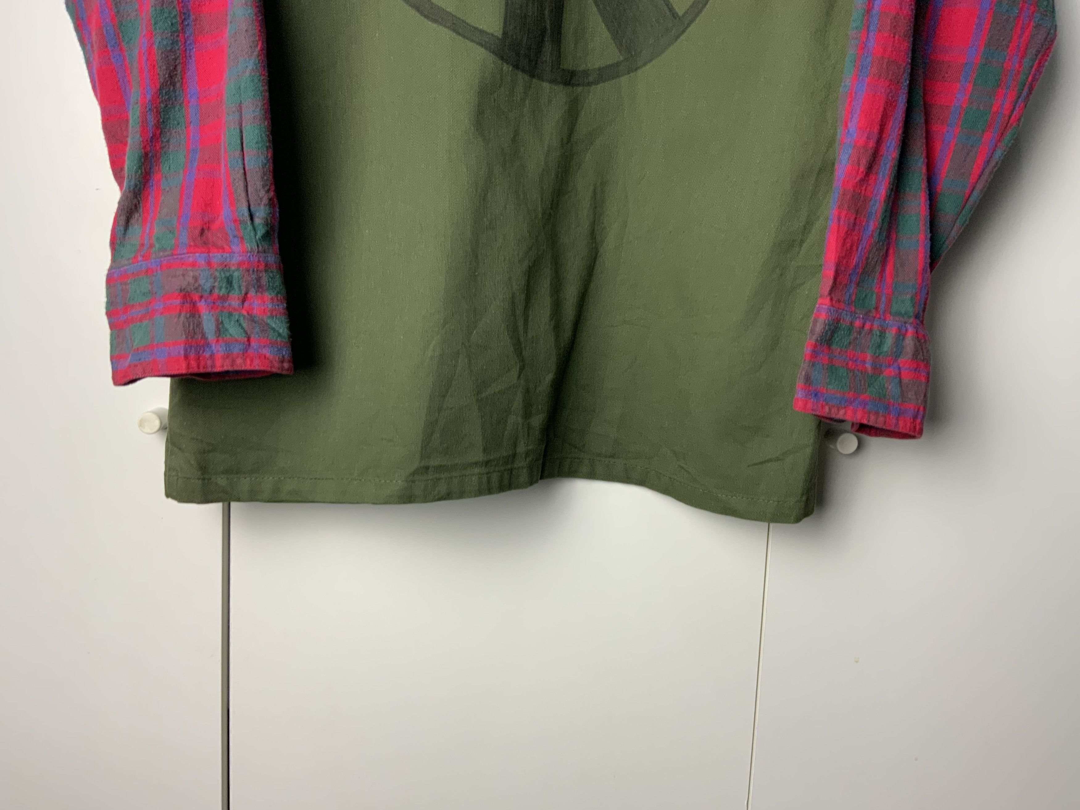 If Six Was Nine Streetwear Custom U.S Army Pittman Peace No War Hoodie Size US M / EU 48-50 / 2 - 7 Thumbnail