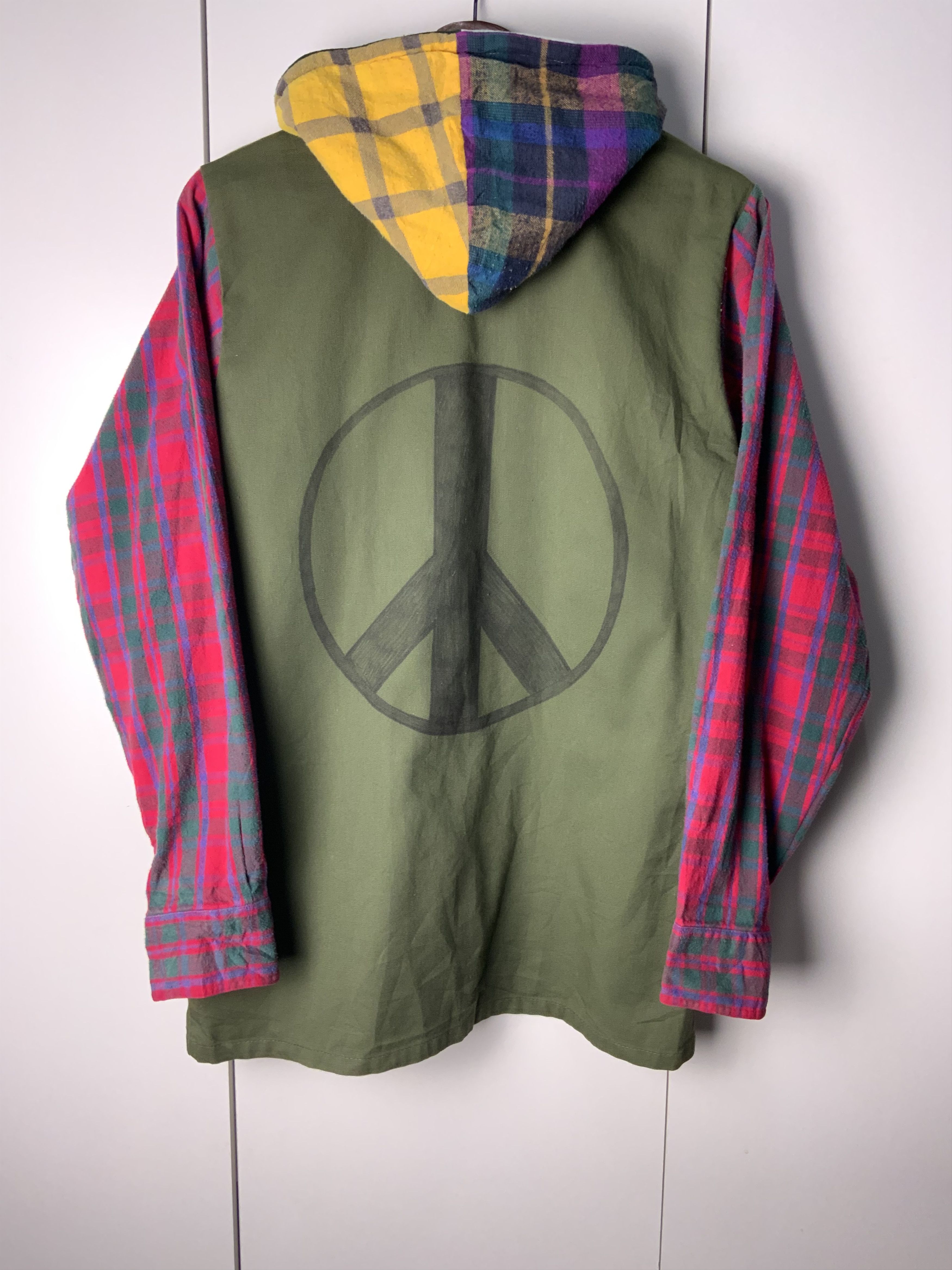 If Six Was Nine Streetwear Custom U.S Army Pittman Peace No War Hoodie Size US M / EU 48-50 / 2 - 2 Thumbnail