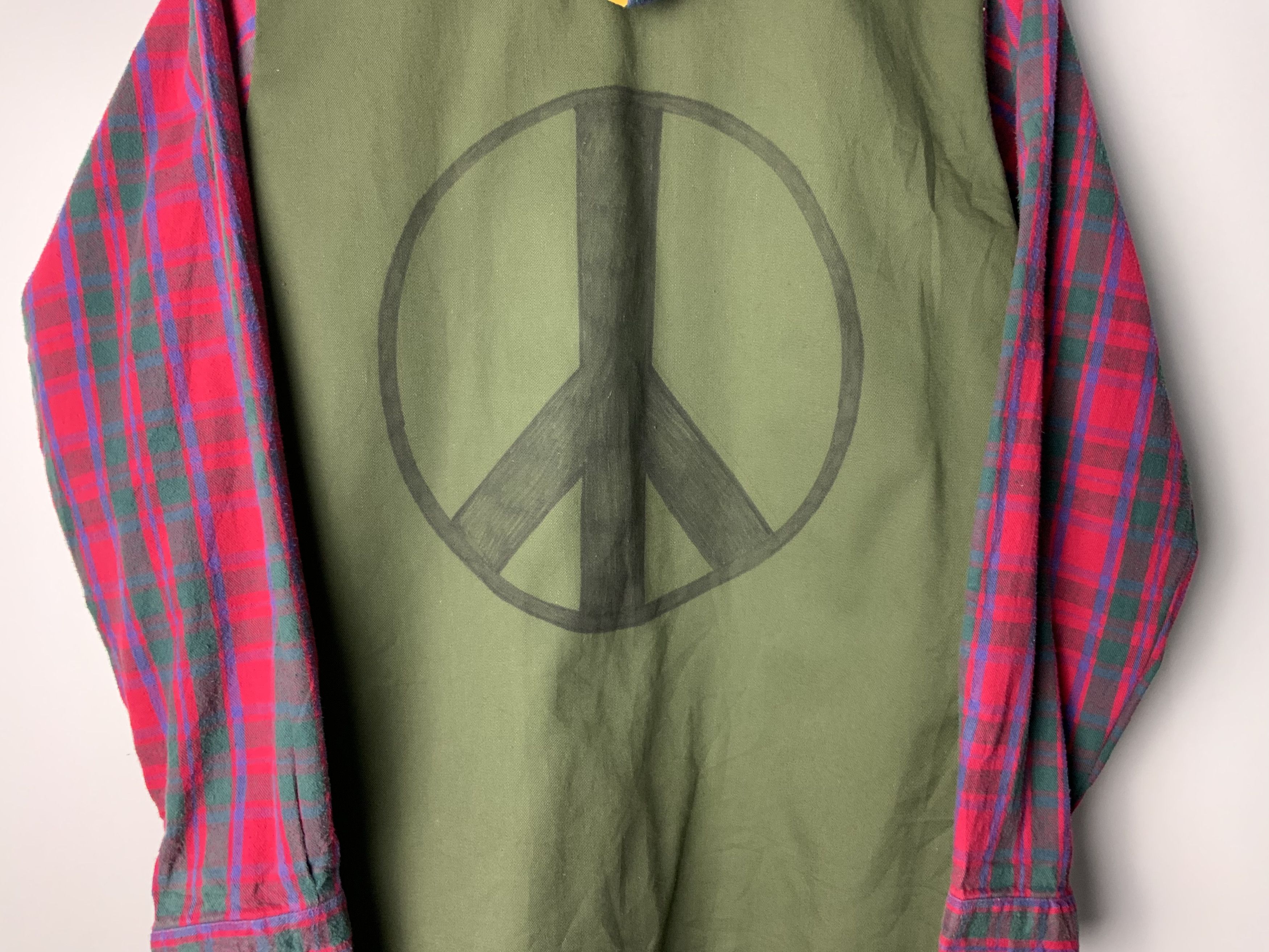 If Six Was Nine Streetwear Custom U.S Army Pittman Peace No War Hoodie Size US M / EU 48-50 / 2 - 8 Thumbnail