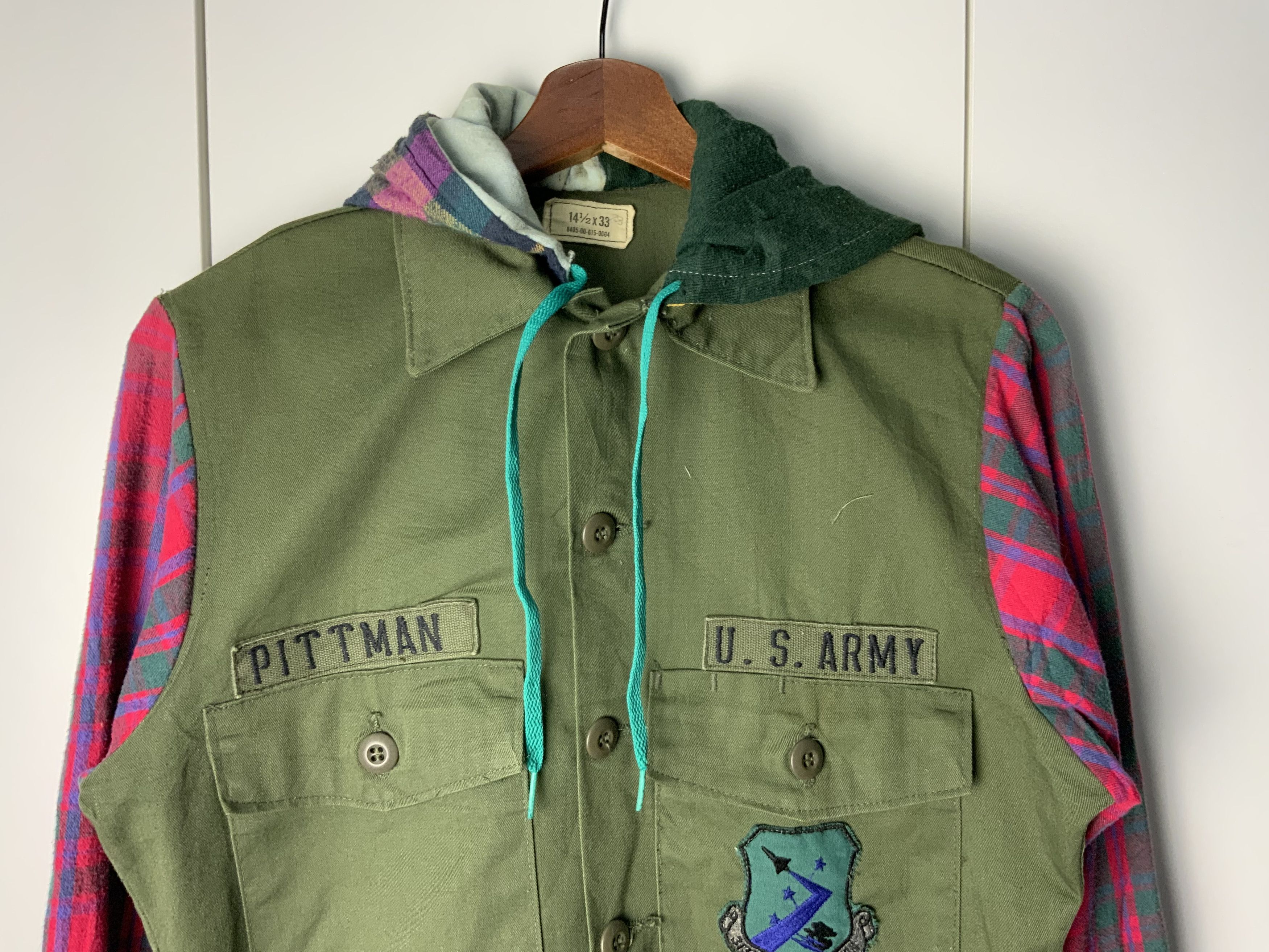 If Six Was Nine Streetwear Custom U.S Army Pittman Peace No War Hoodie Size US M / EU 48-50 / 2 - 4 Thumbnail