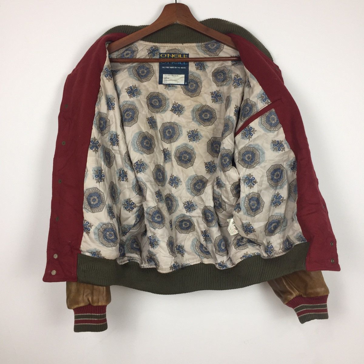 Genuine Leather Vintage O’neill Santa Cruz California Leather Varsity jacket Size US M / EU 48-50 / 2 - 10 Thumbnail